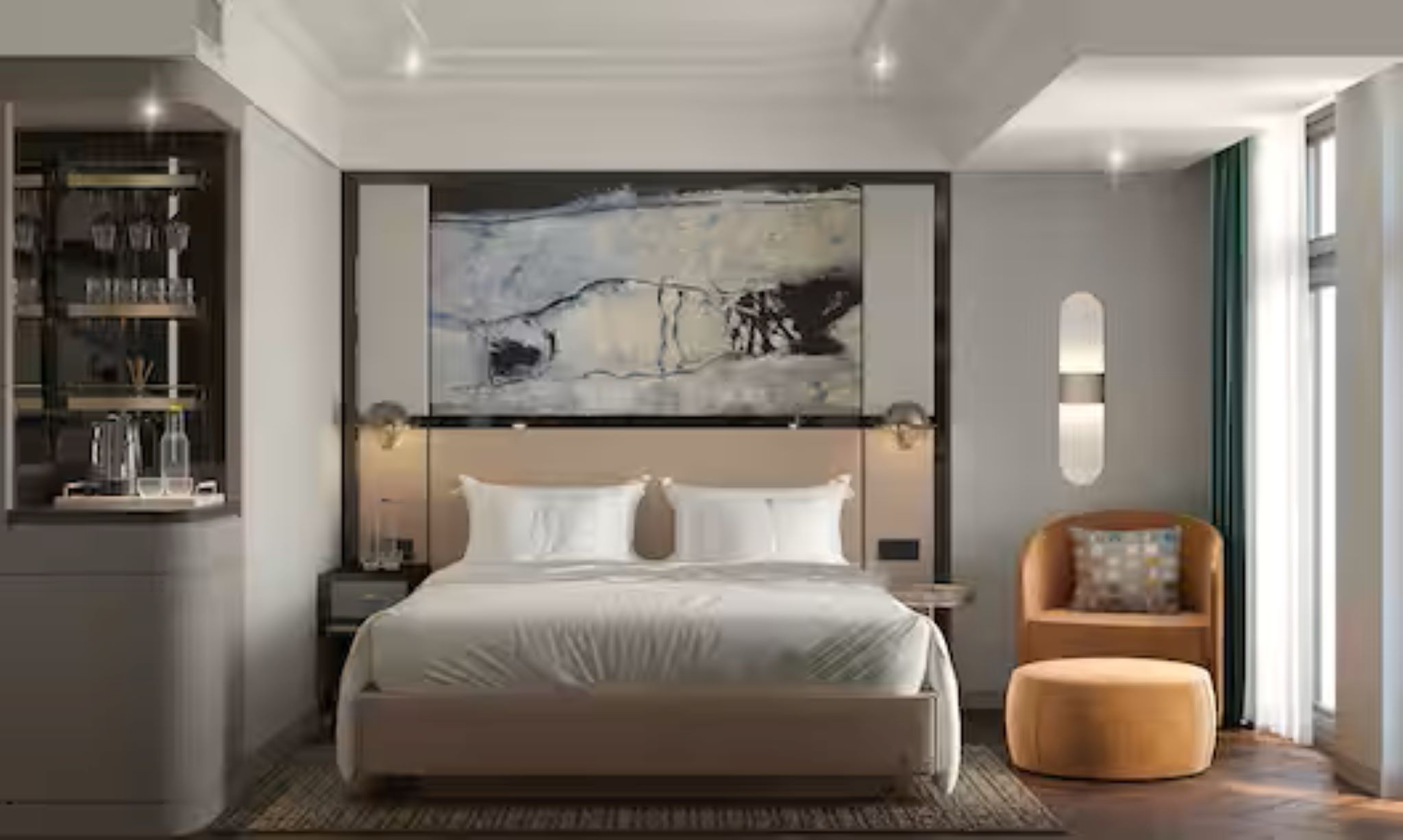 Double Accessible-queen Size Bed