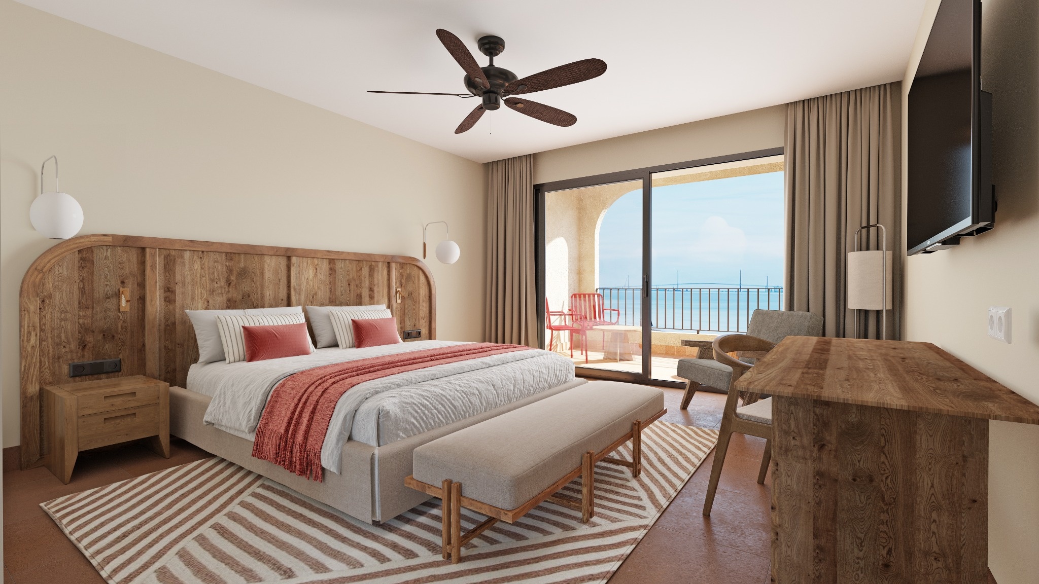 Double or Twin Sea View