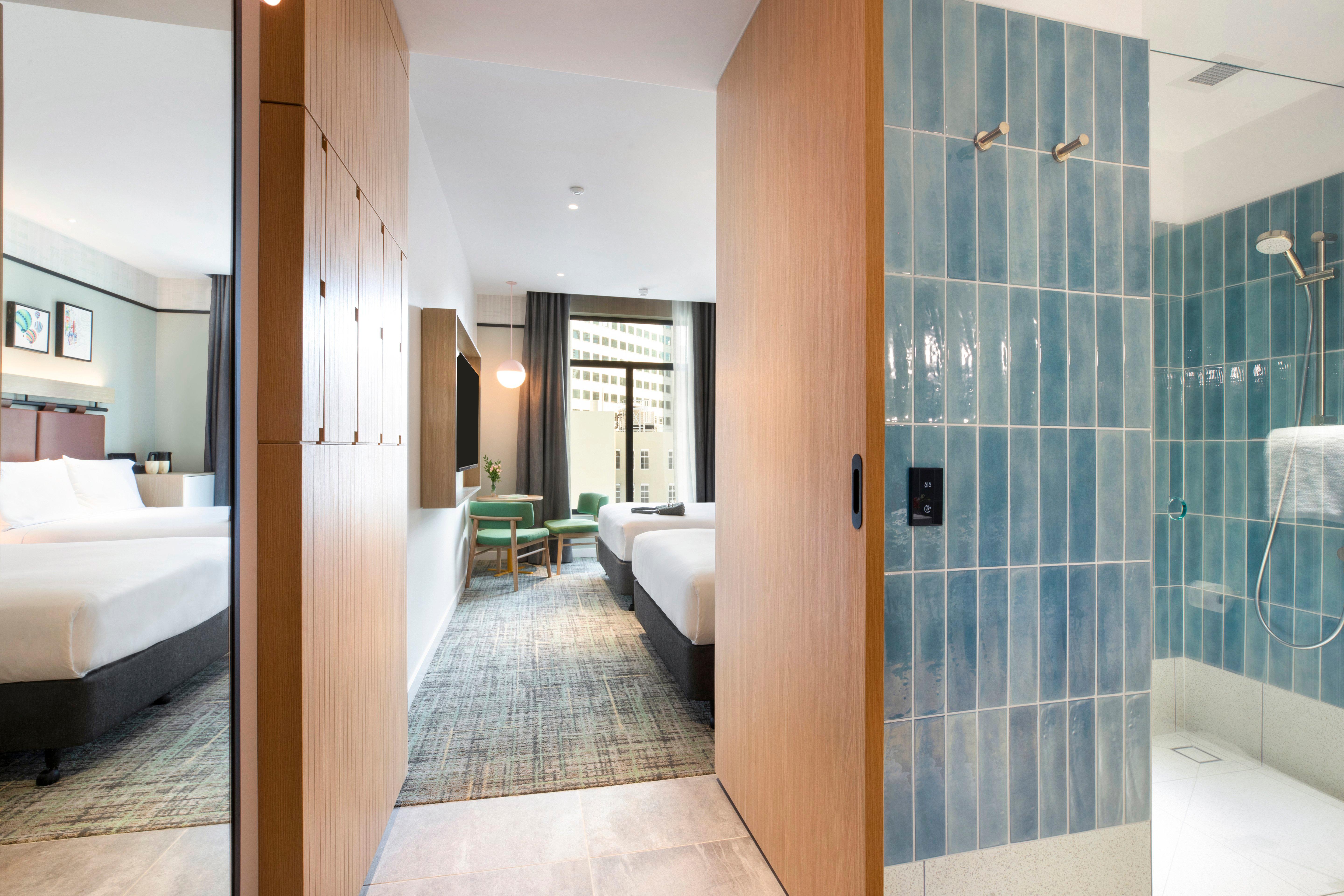 Double Two Double Beds