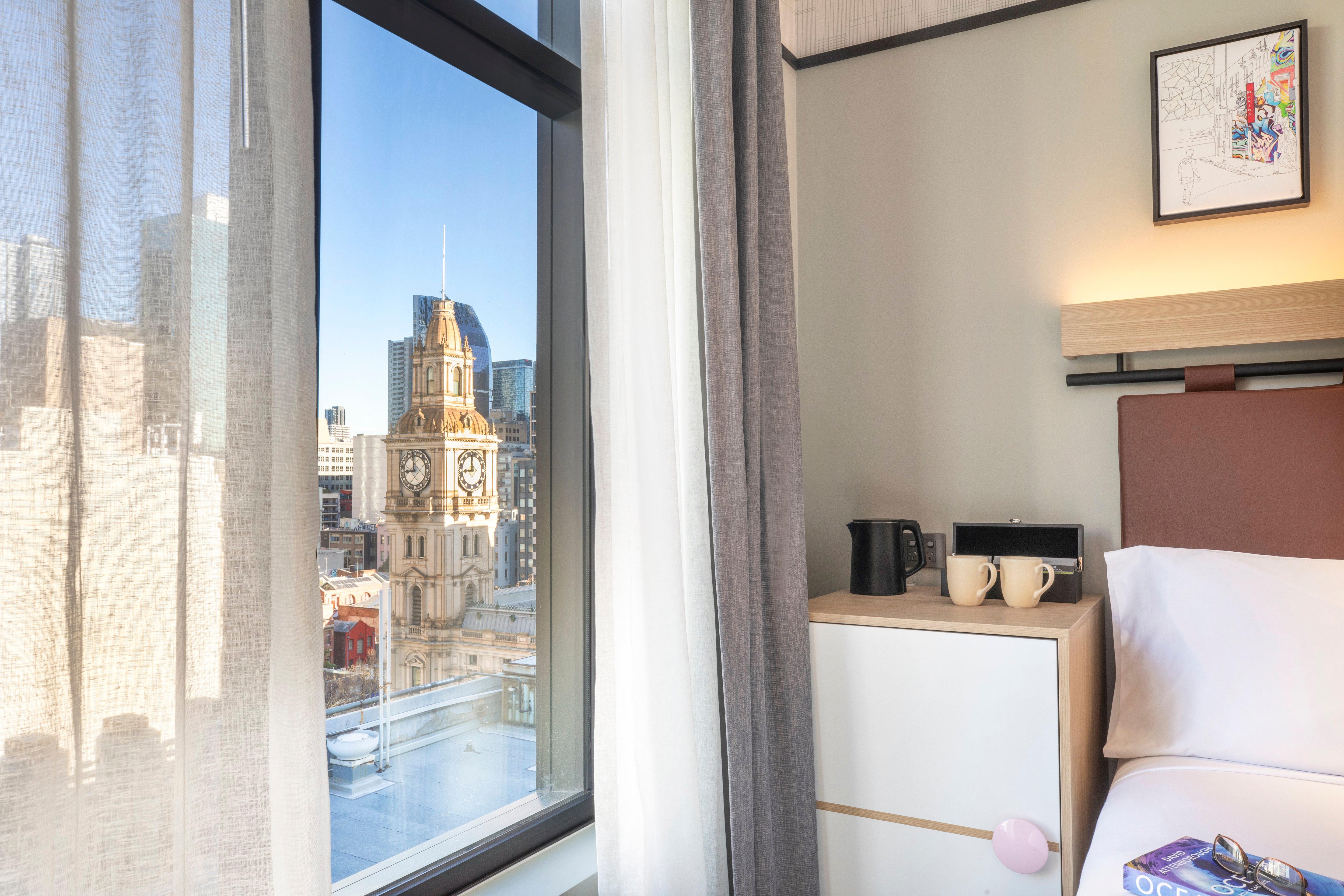 Double City View Two Double Beds