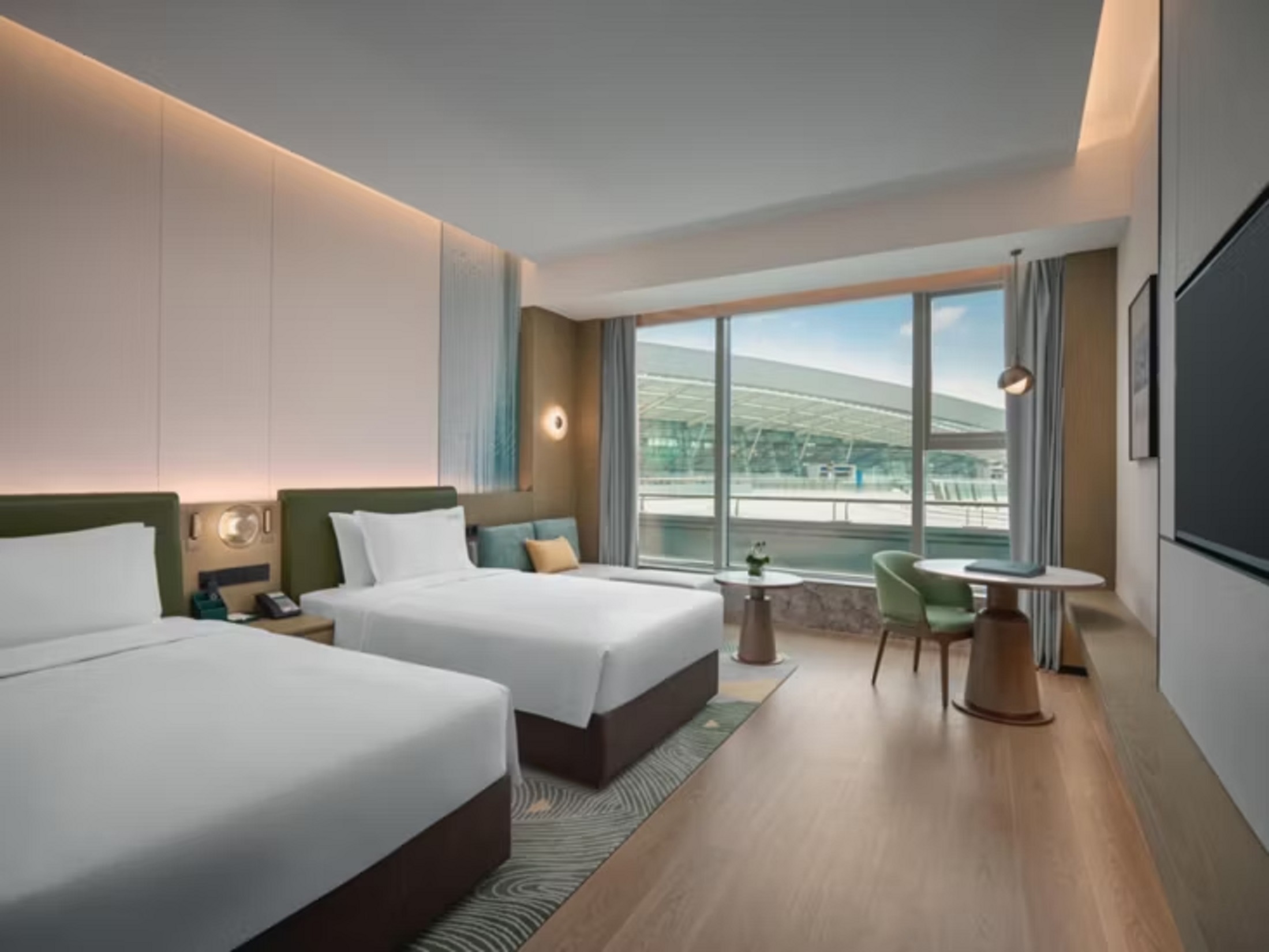 Double Two Double Beds Premium