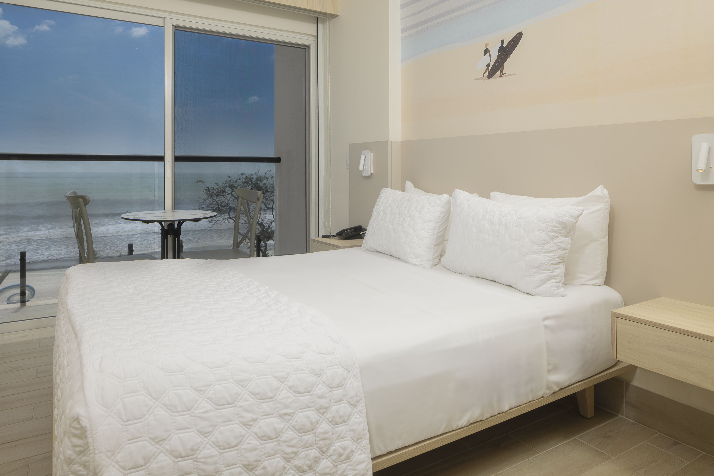 Double Queen Size Bed