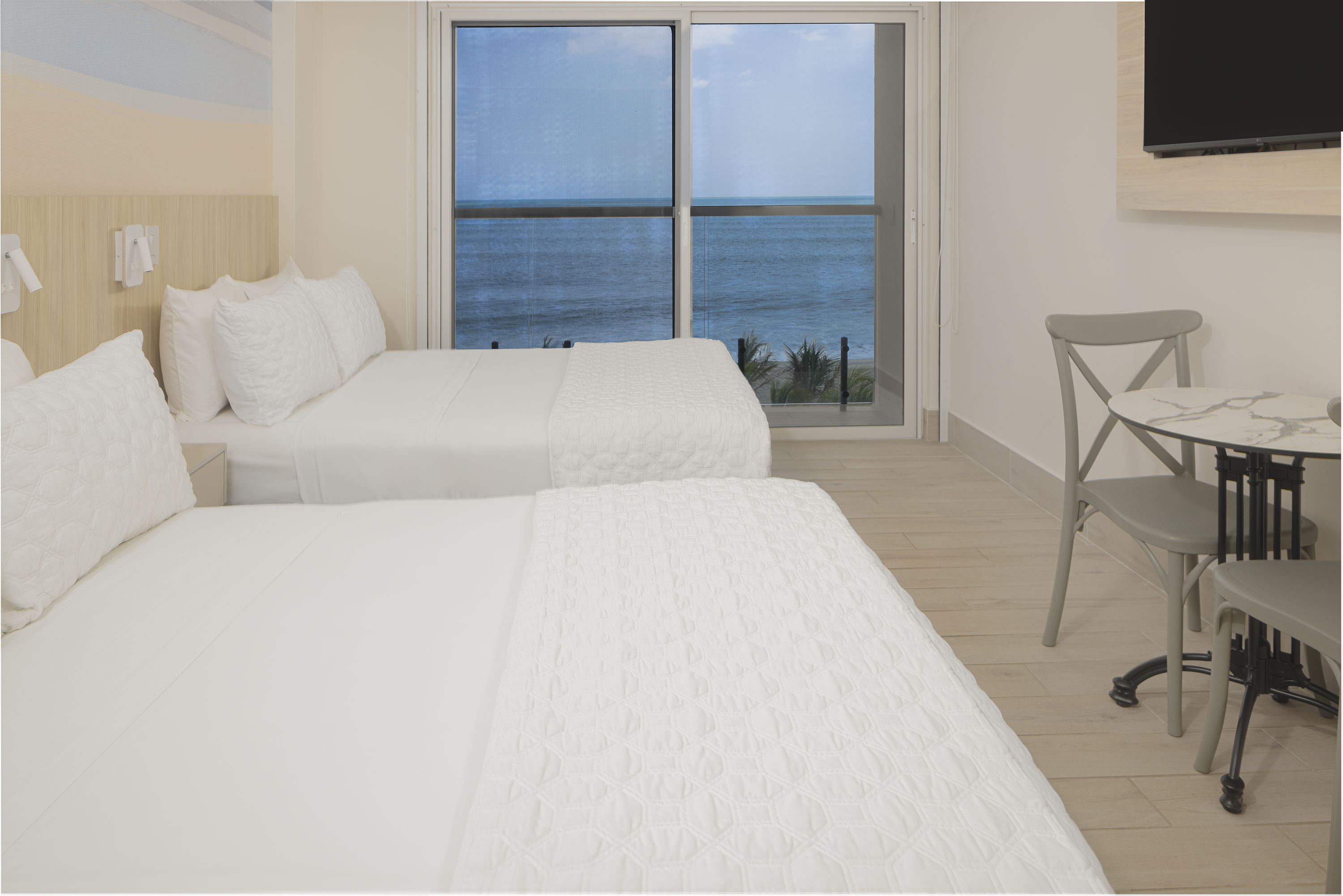 Double Two Double Beds