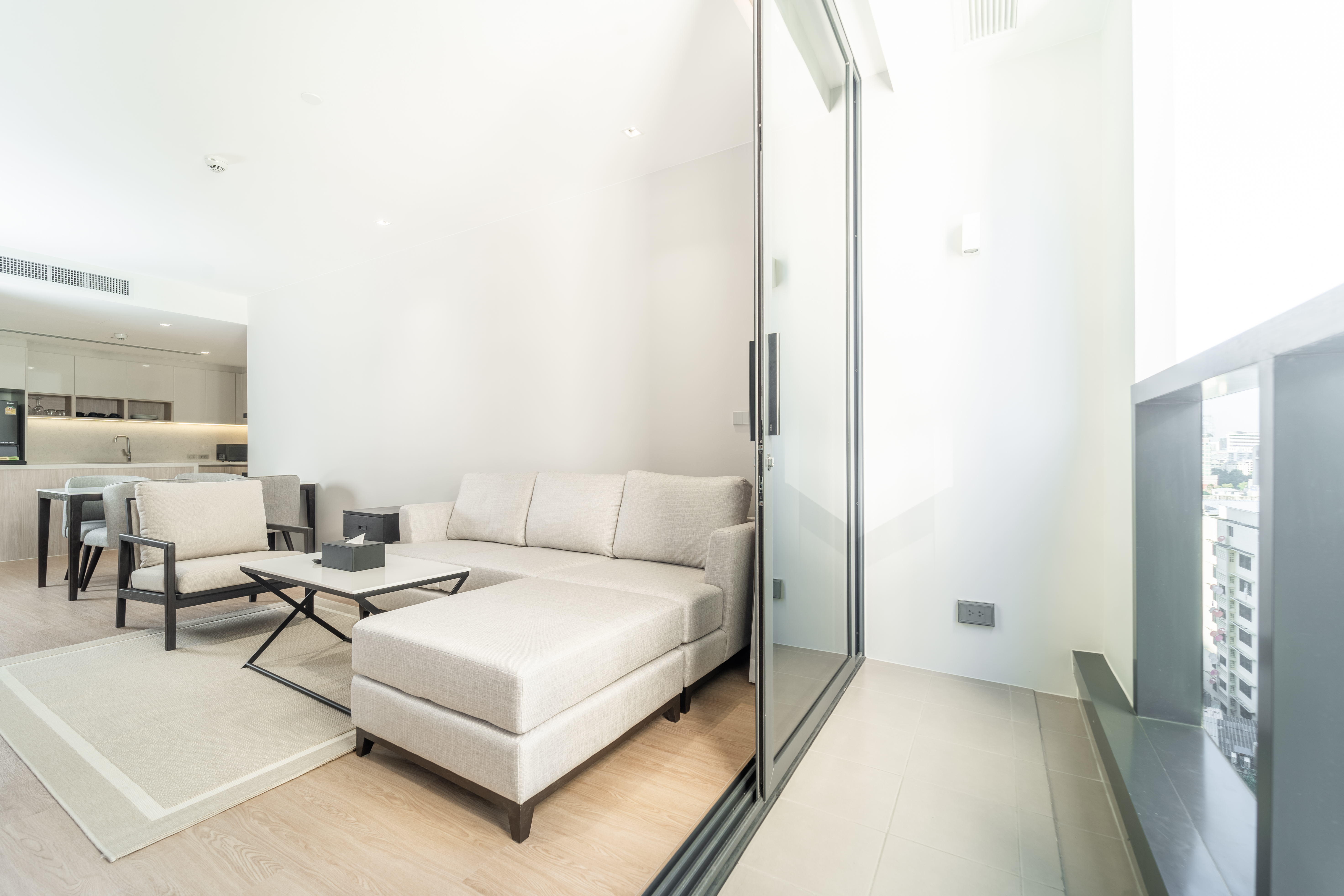 Family Room with Balcony