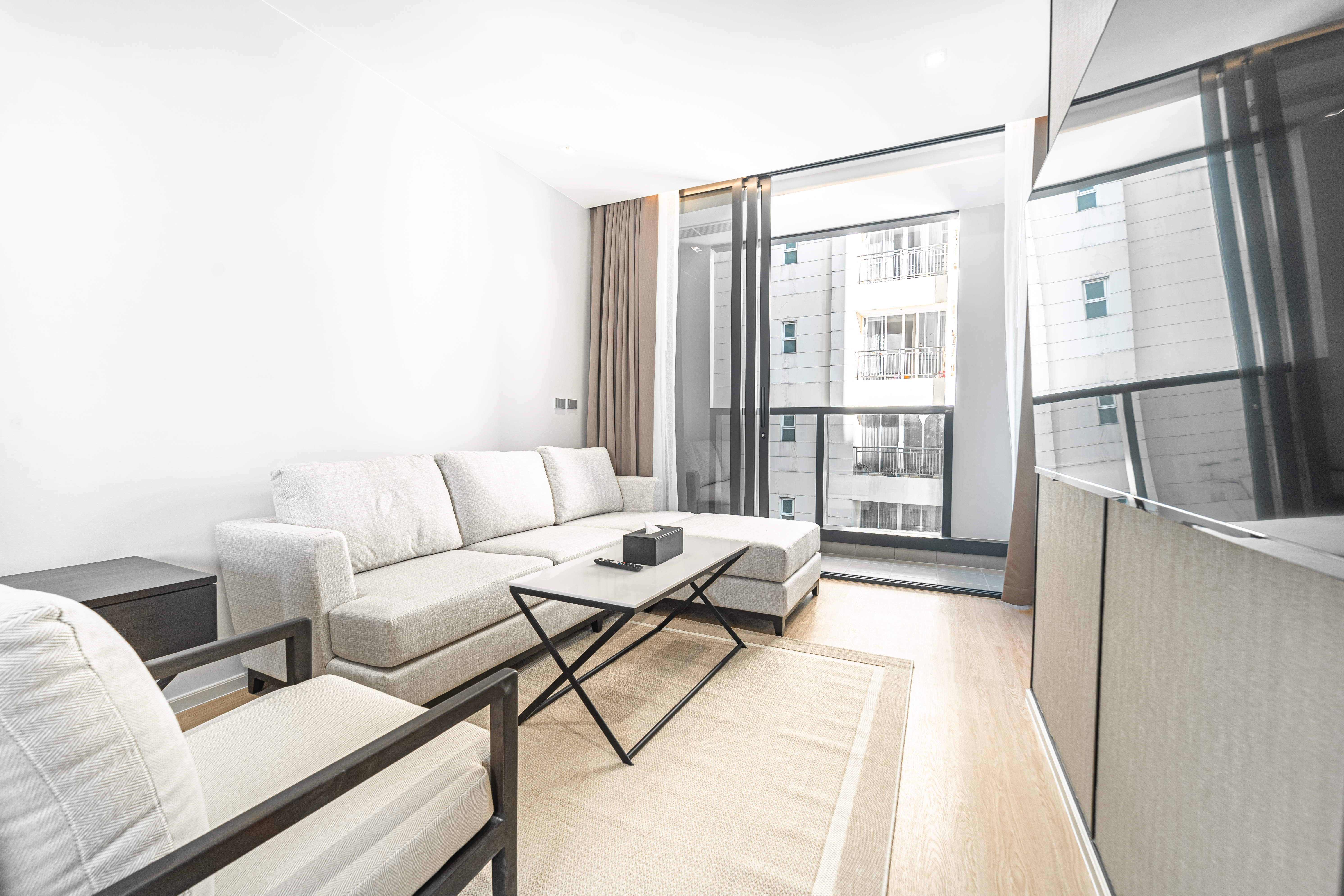 Family Room with Balcony