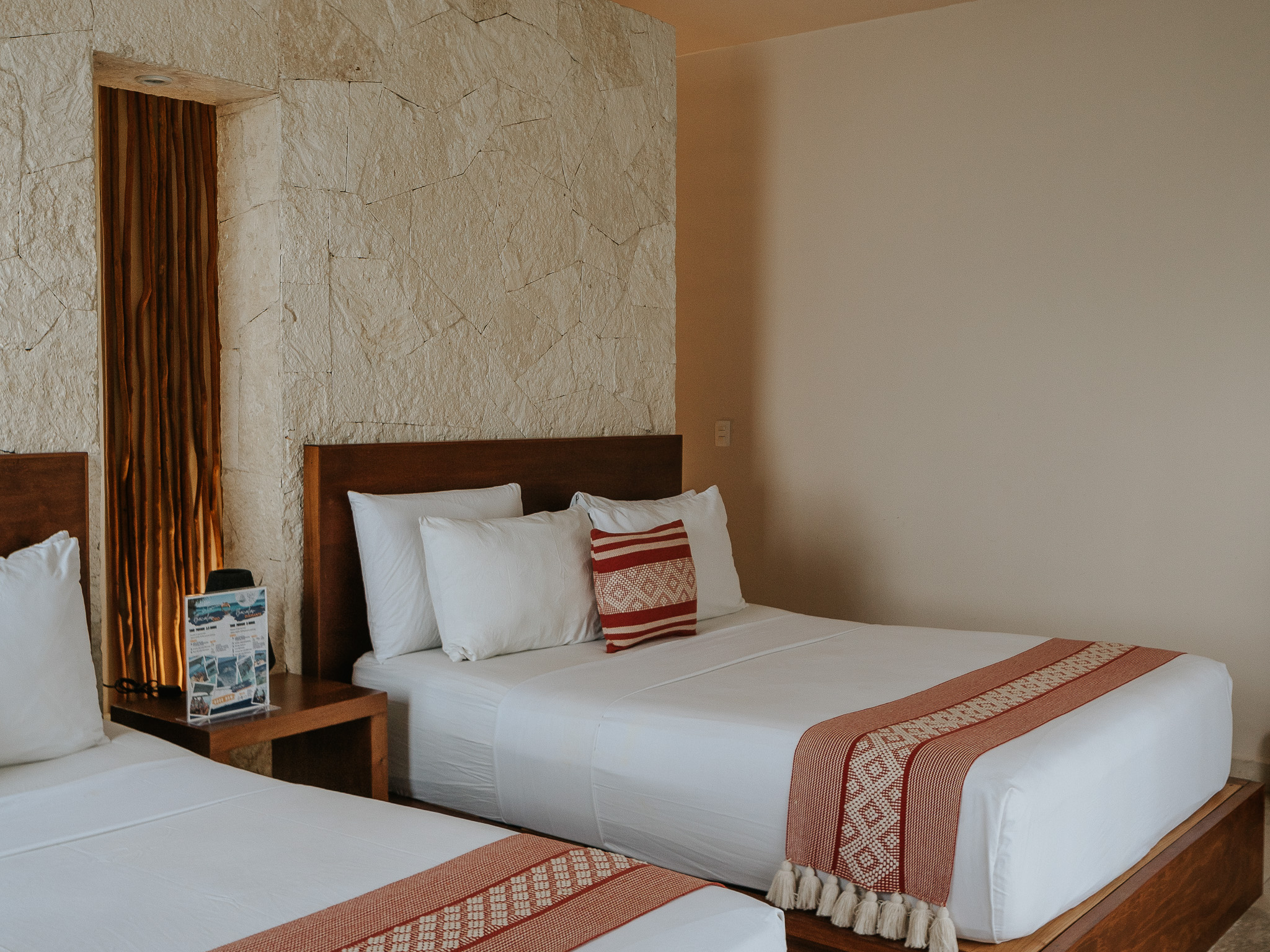 Twin Two Double Beds