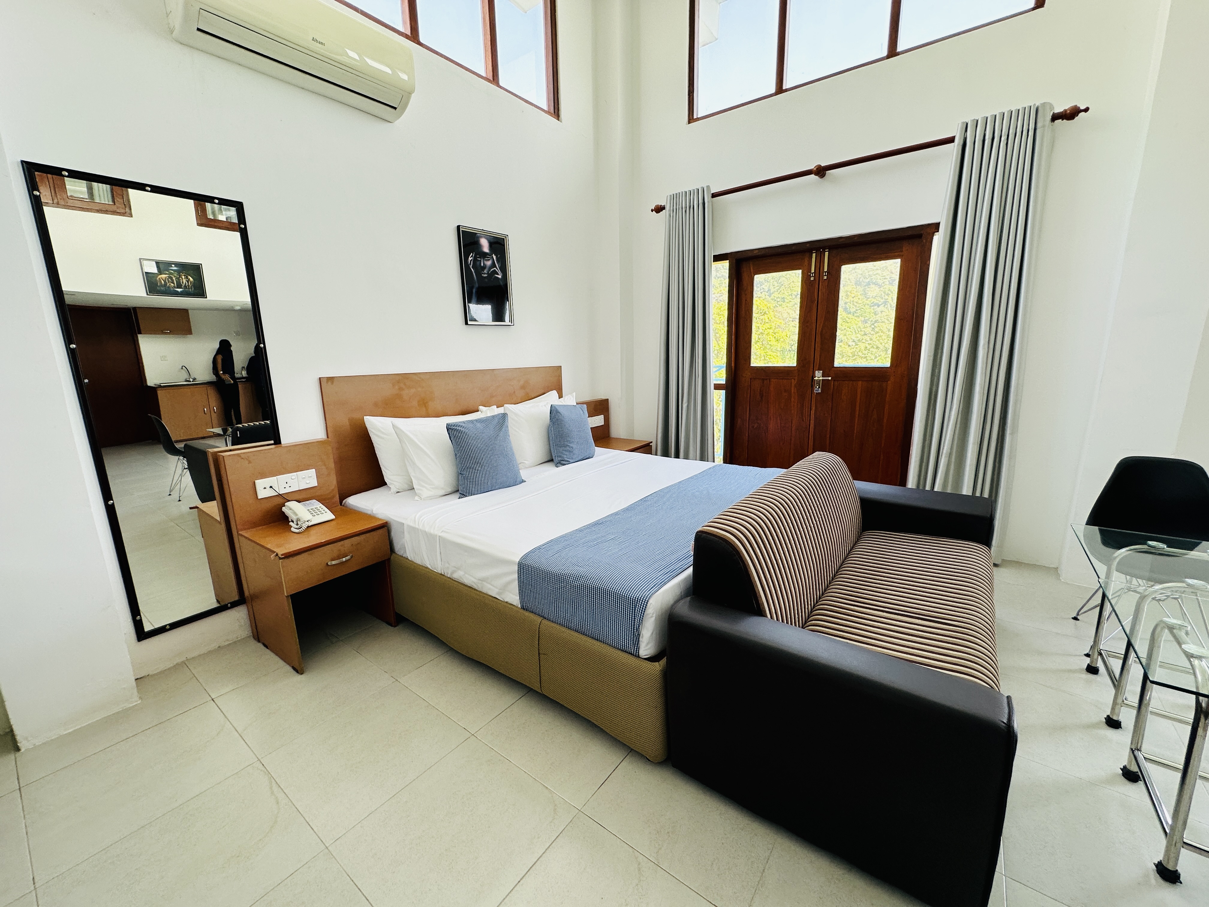 Quadruple with Balcony