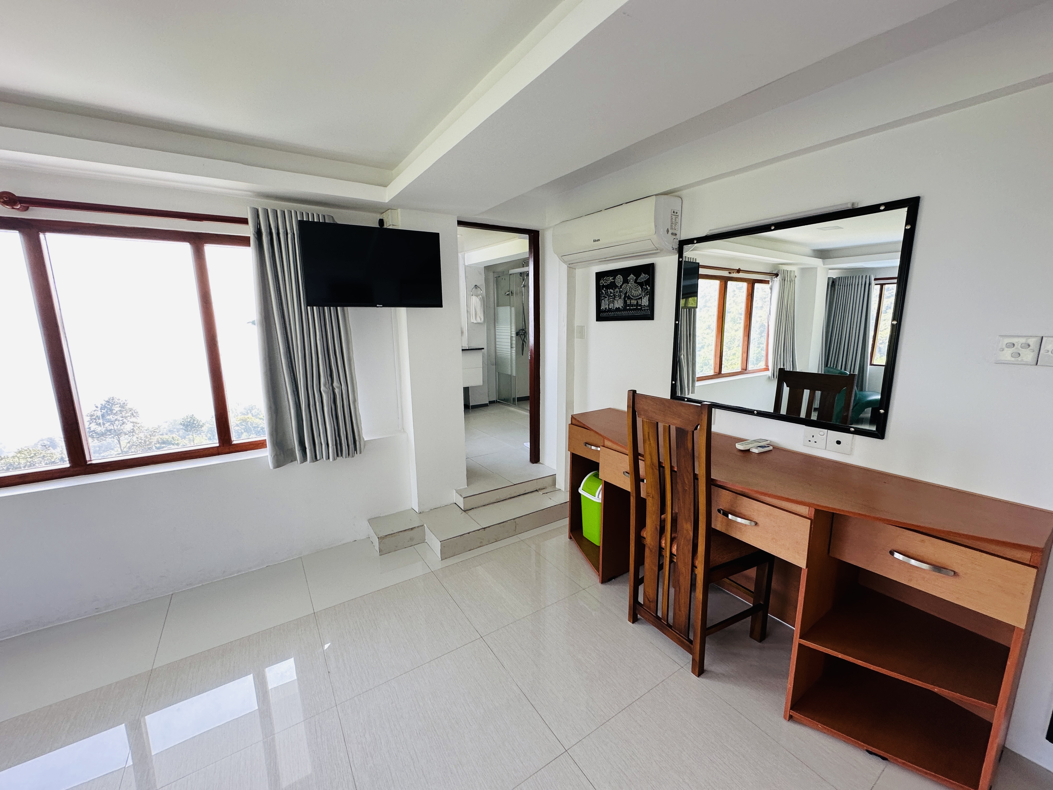 Quadruple with Balcony