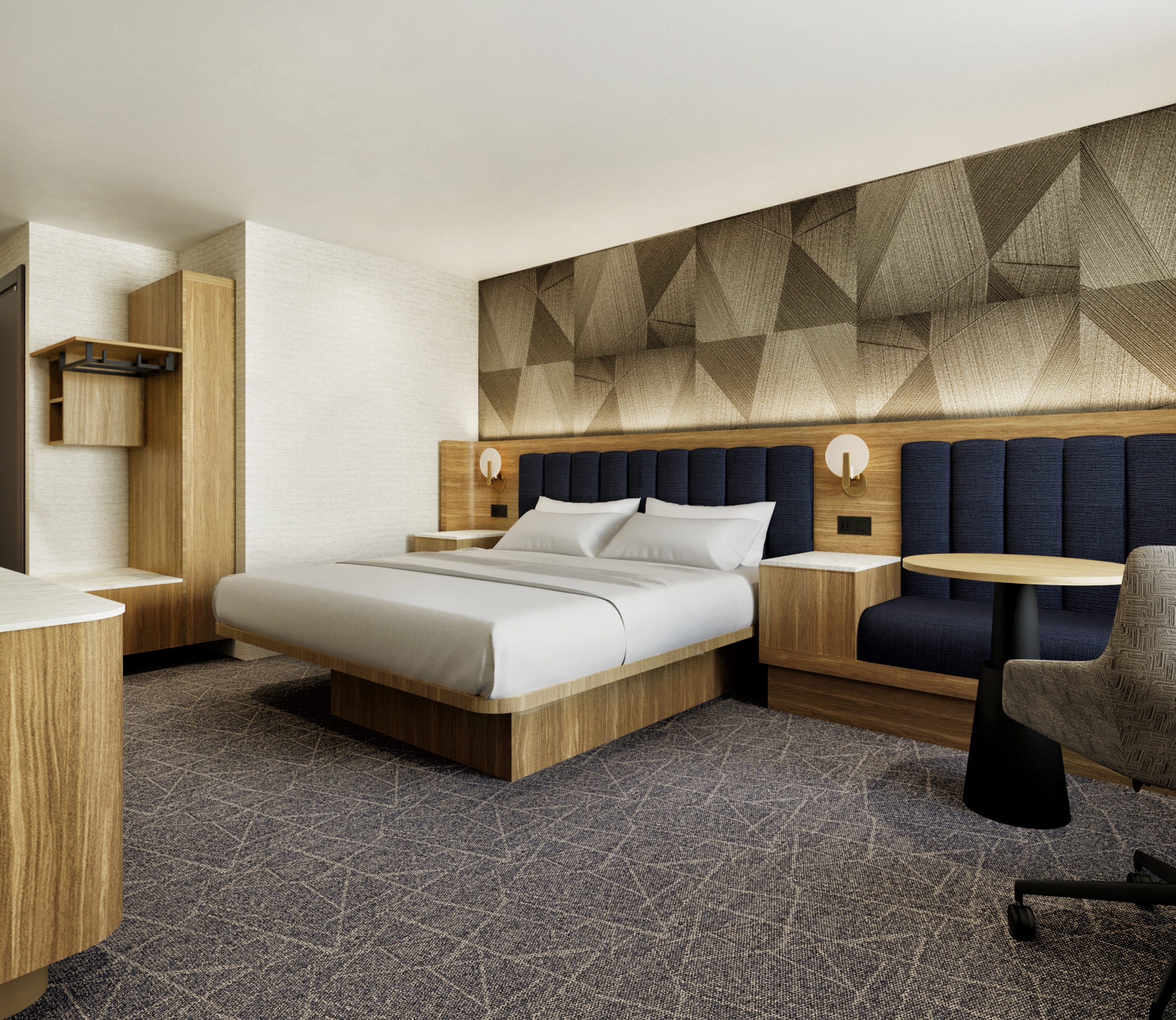 Double King Size Bed