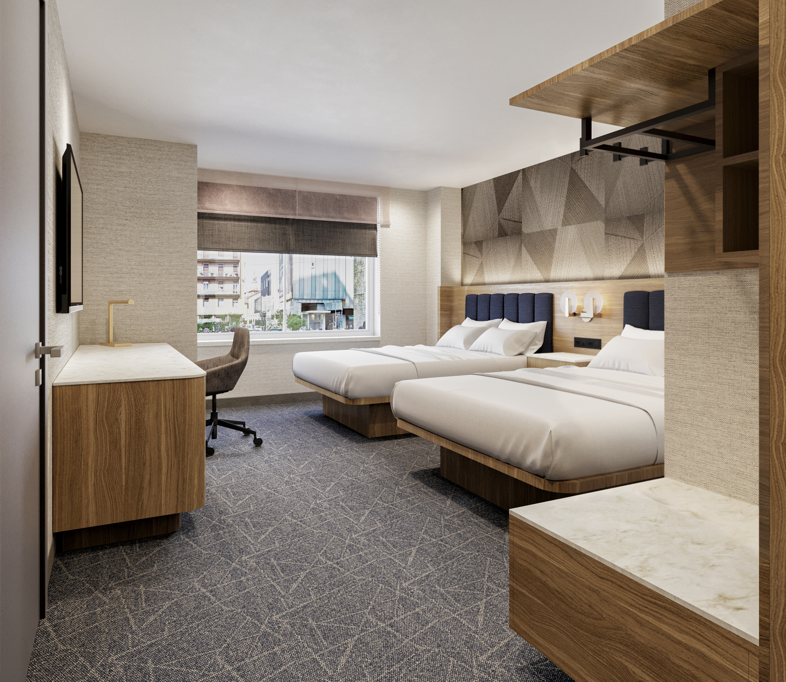 Double Accessible-two Queen Beds