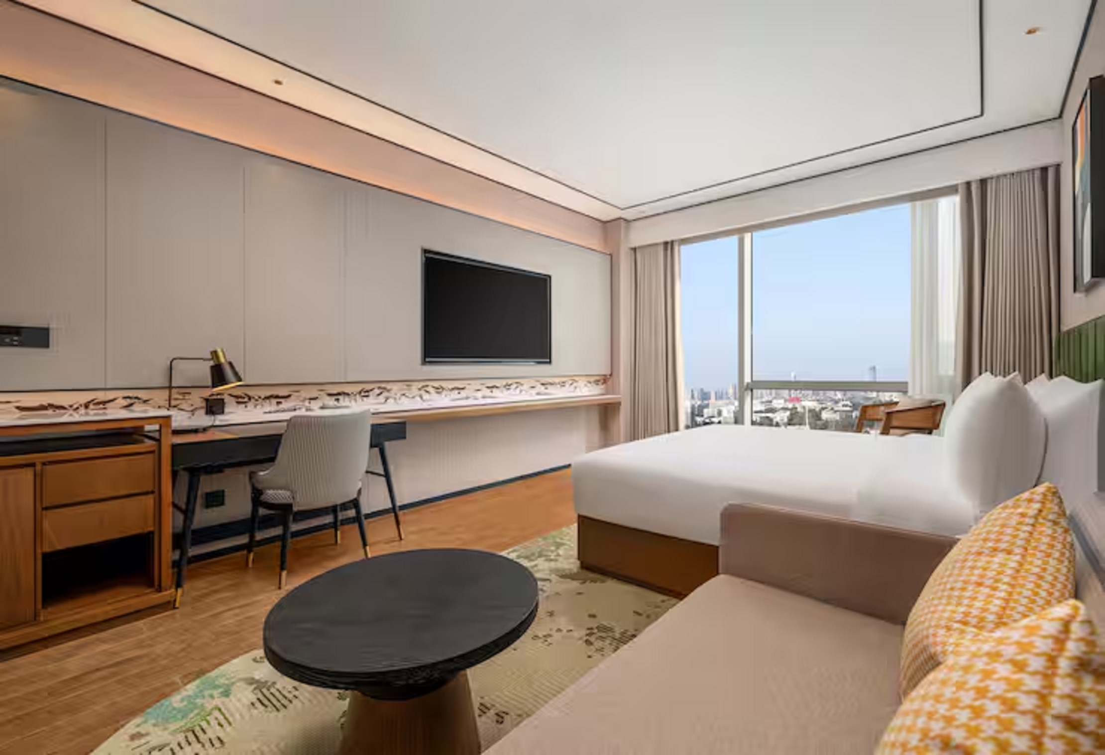 Double Guest Room King Bed