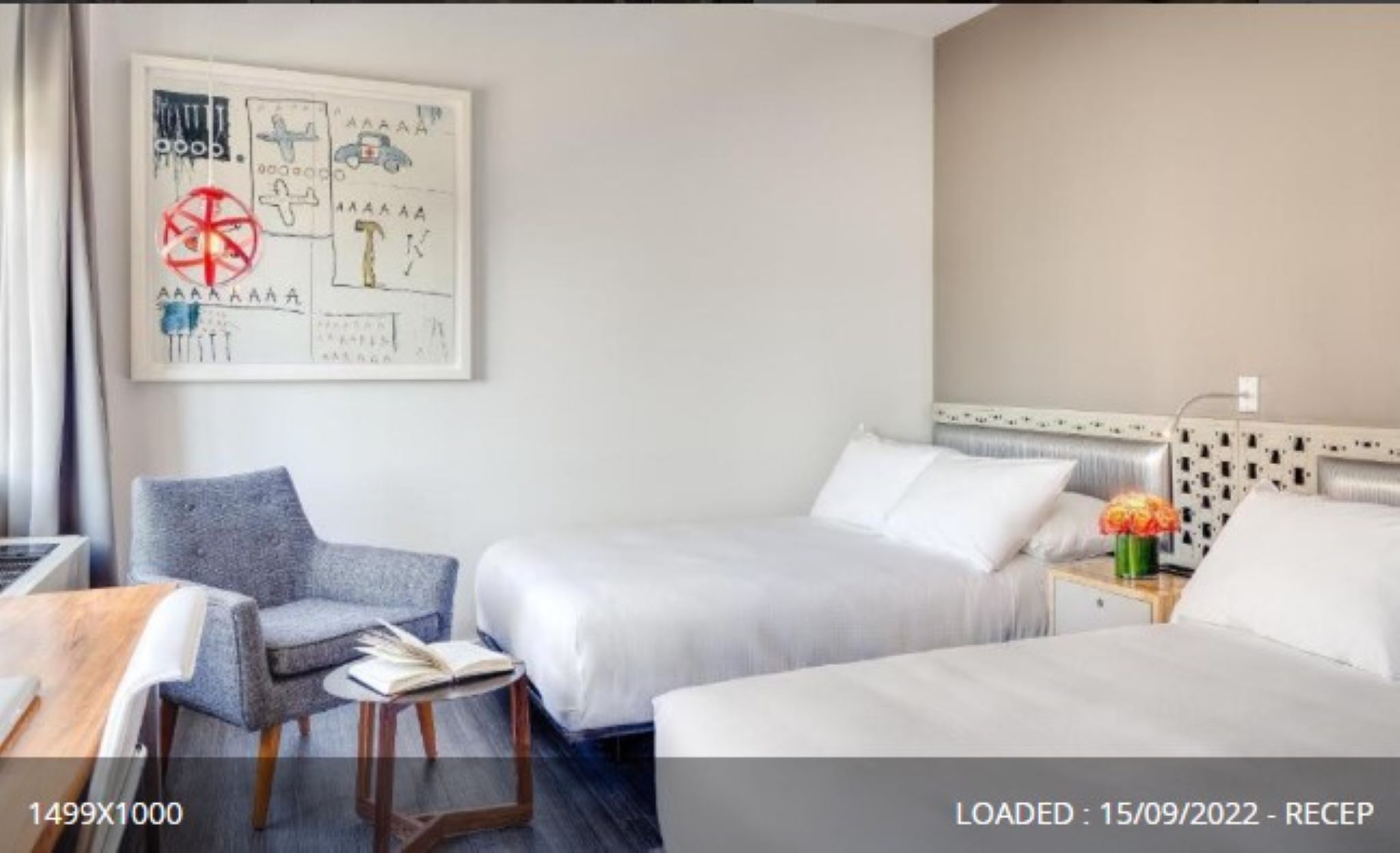 Double Classic Two Double Beds