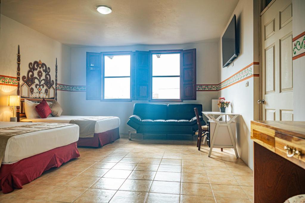 Room Two Double Beds