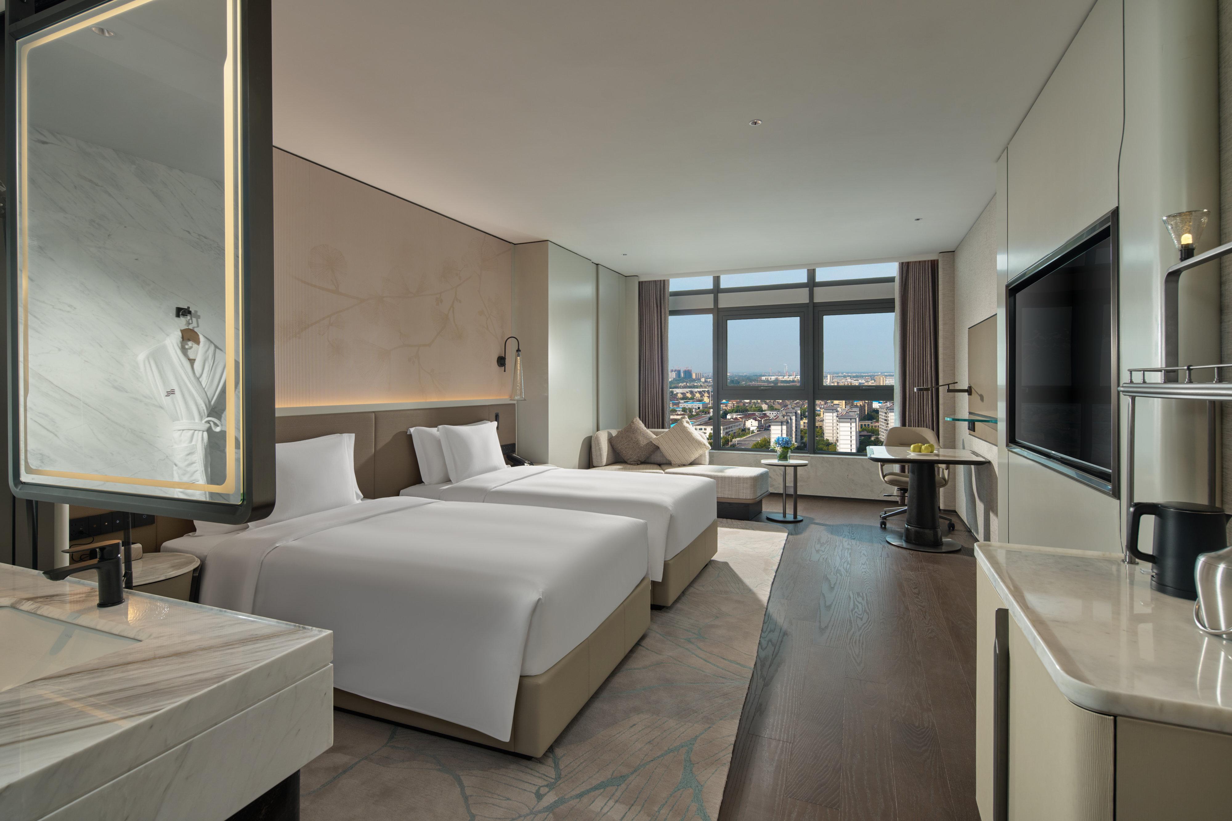 Double Two Double Beds Premium