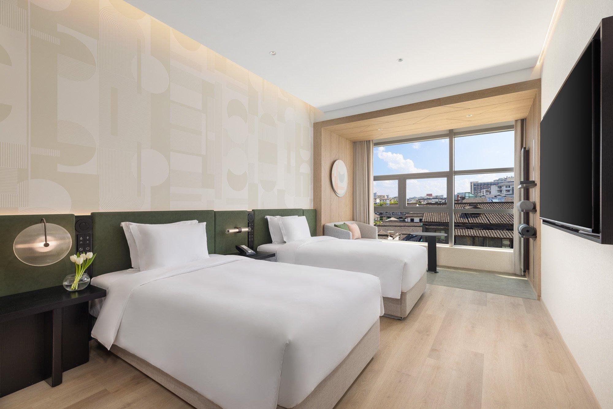 Double Two Double Beds Premium