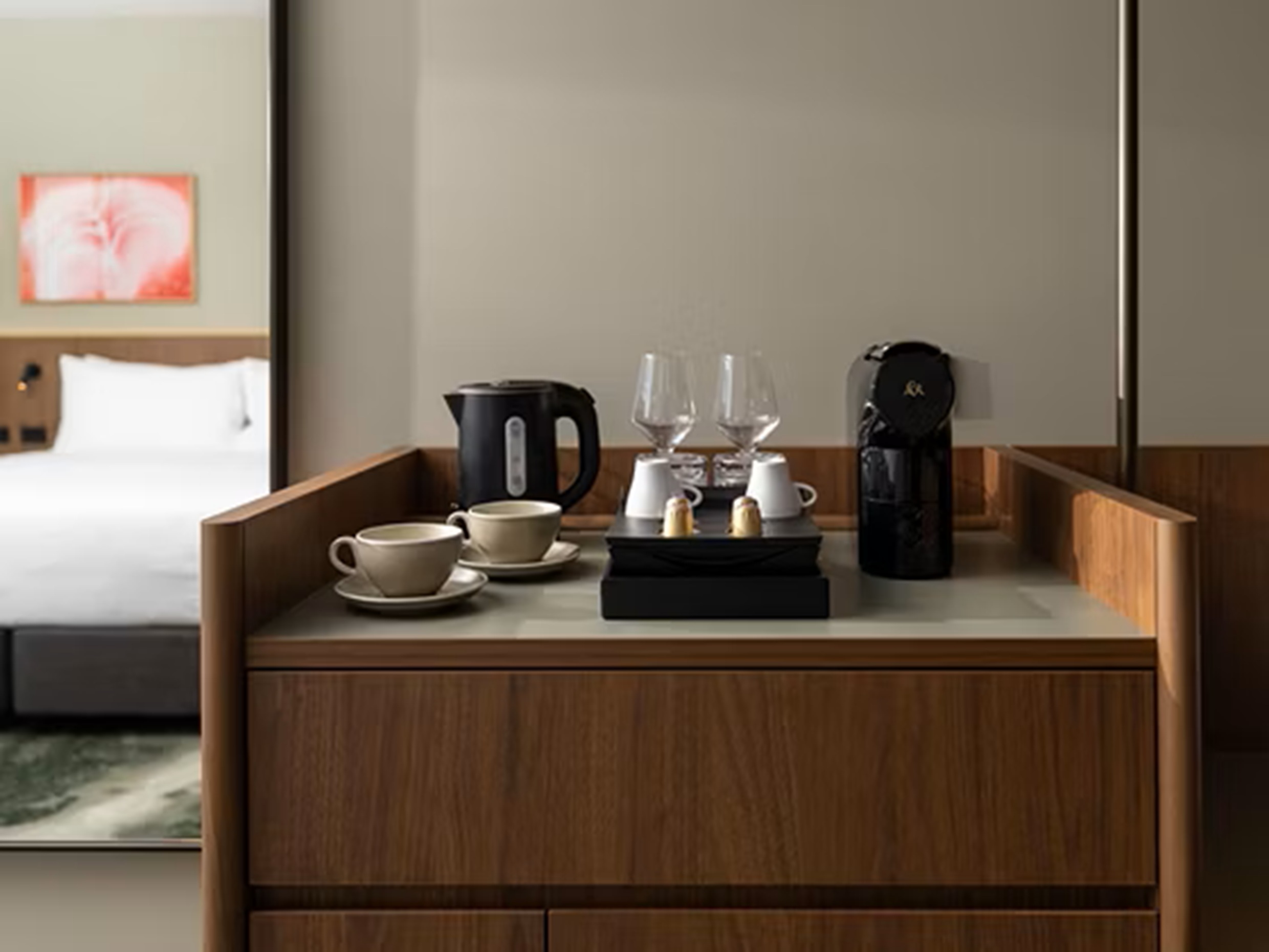 Double City View King Bed