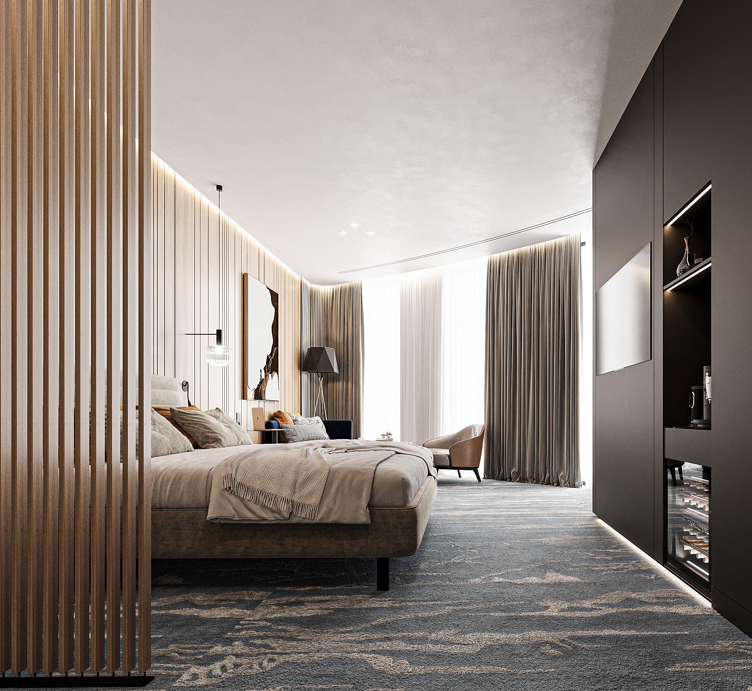 Double Sea View King Bed