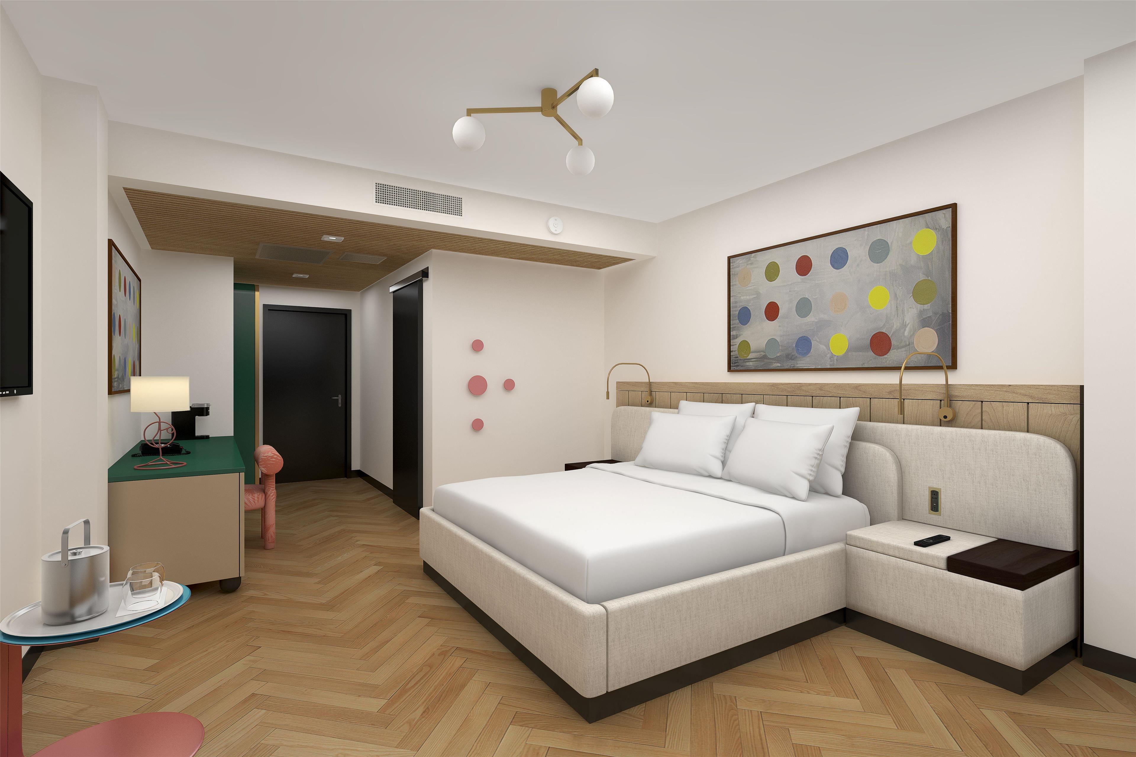 Double Queen Size Bed