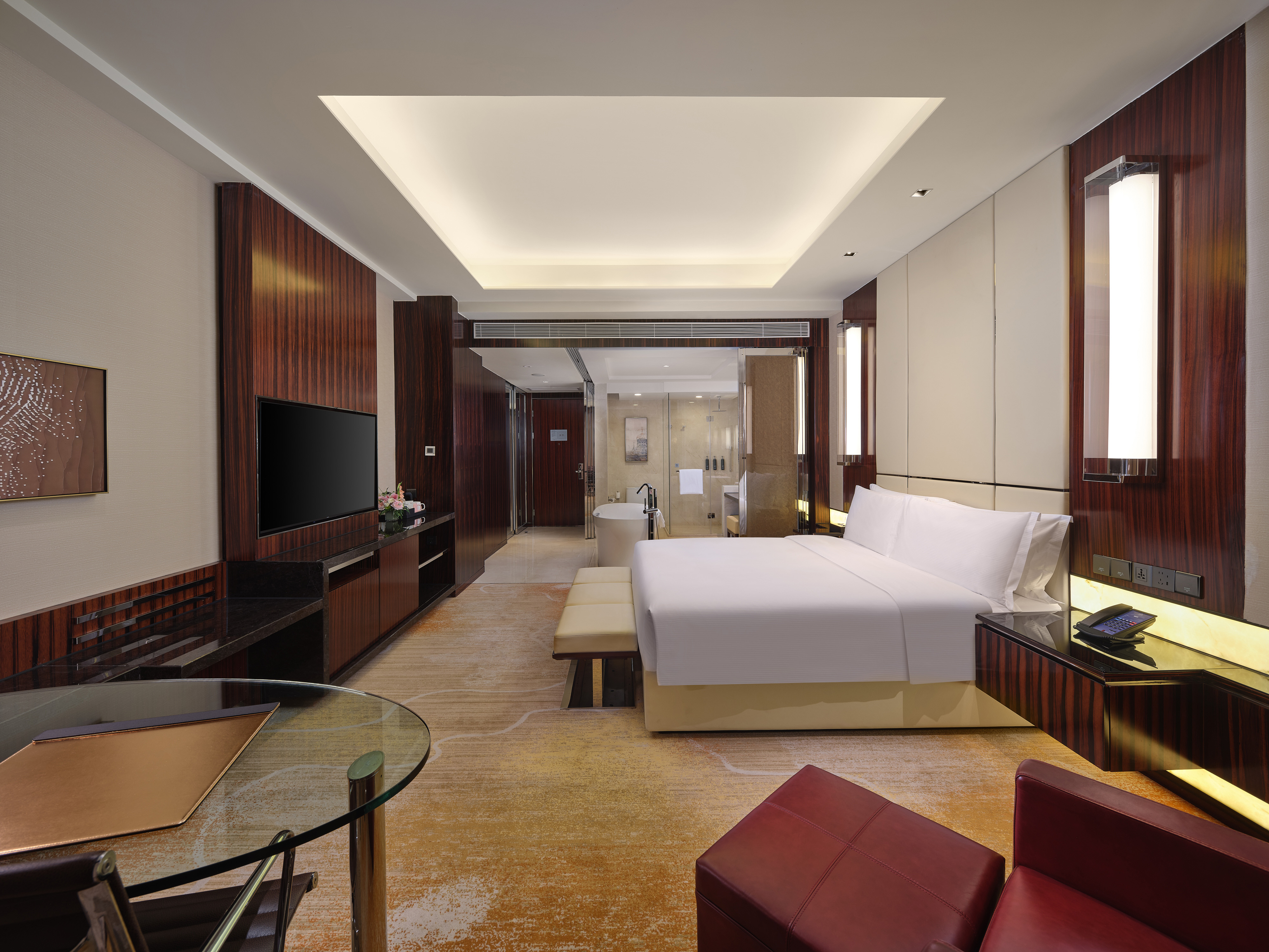 Double Guest Room King Bed