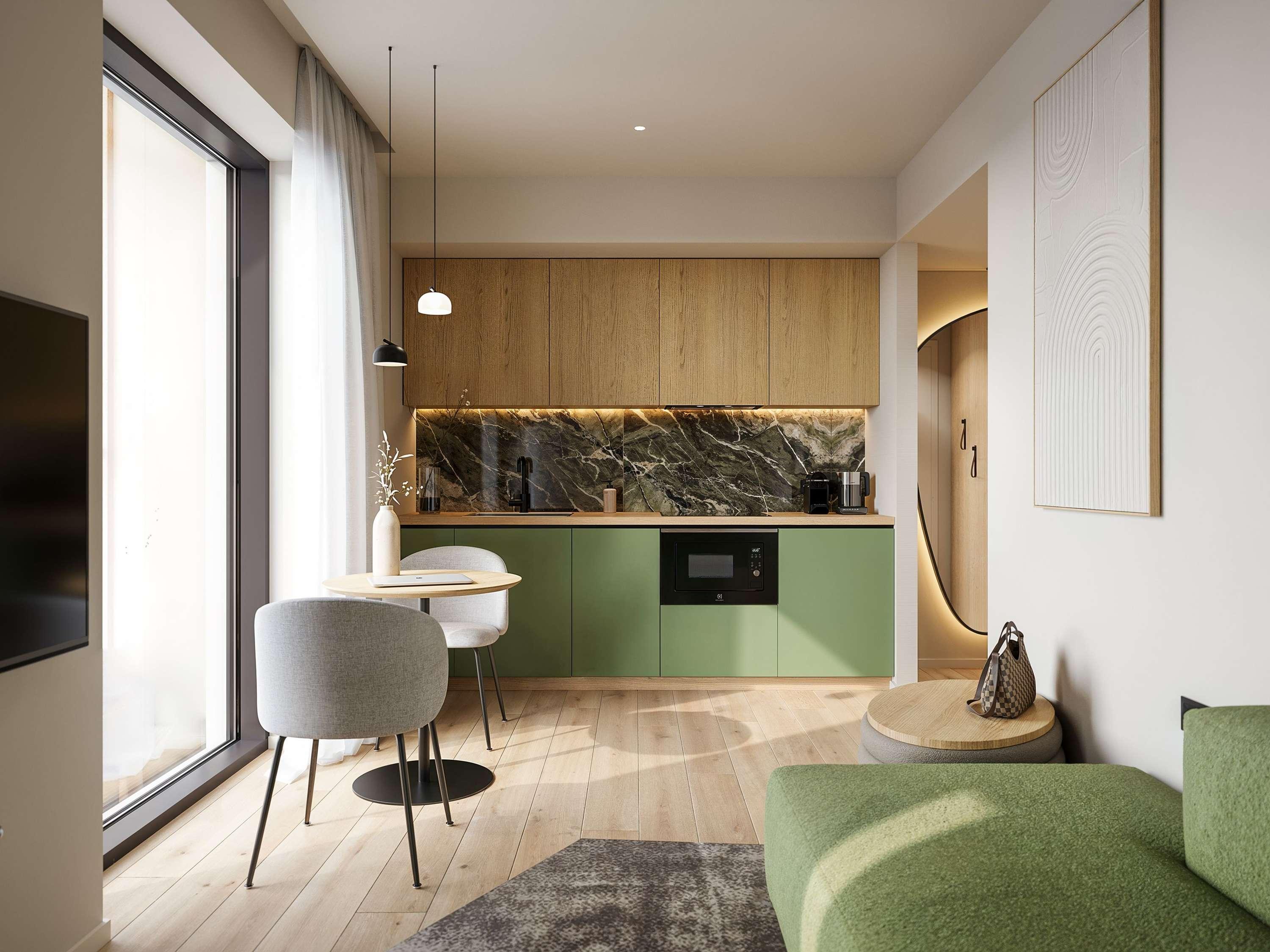 Apartment One Bedroom with Terrace