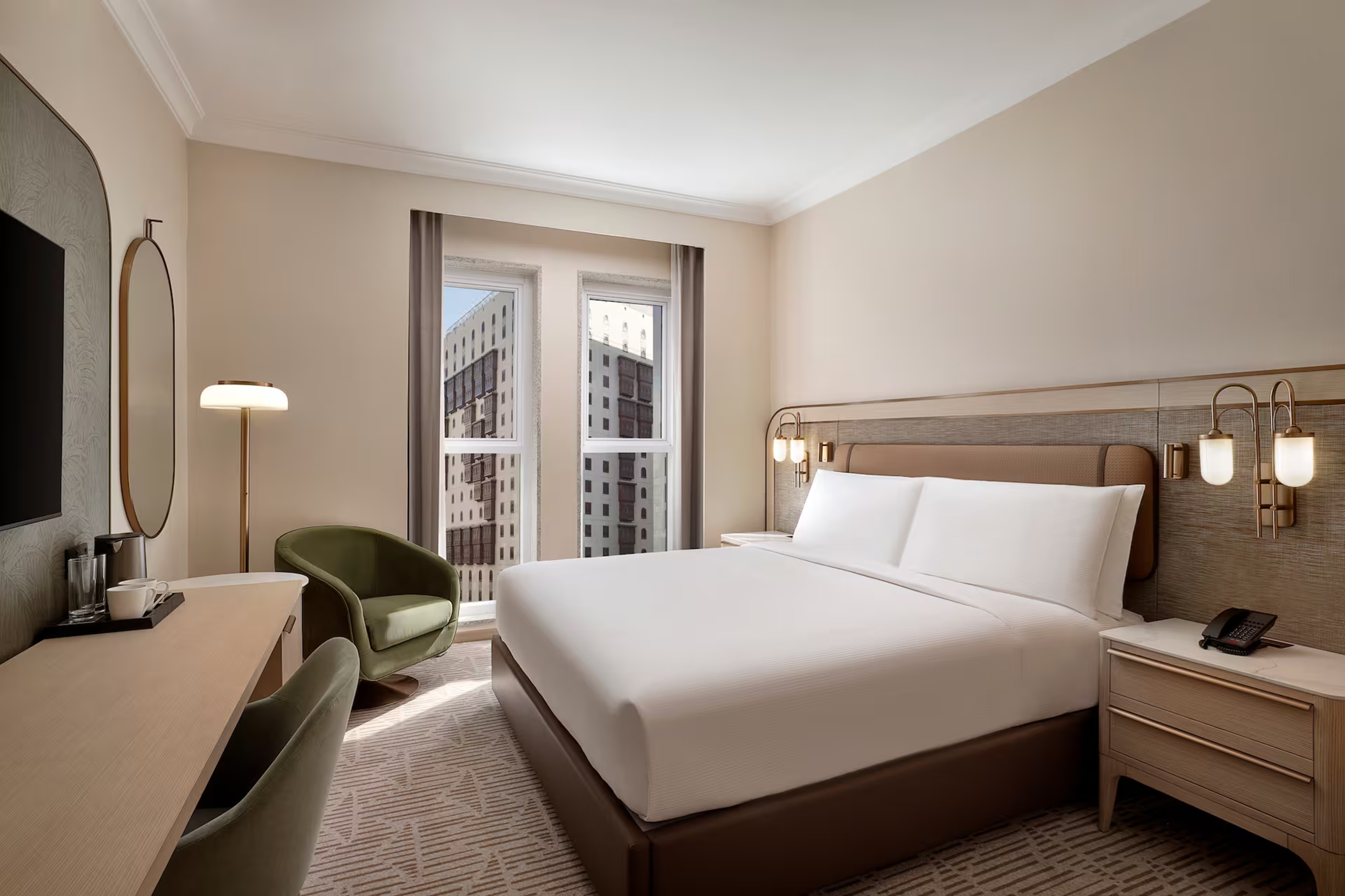 Double Guest Room King Bed