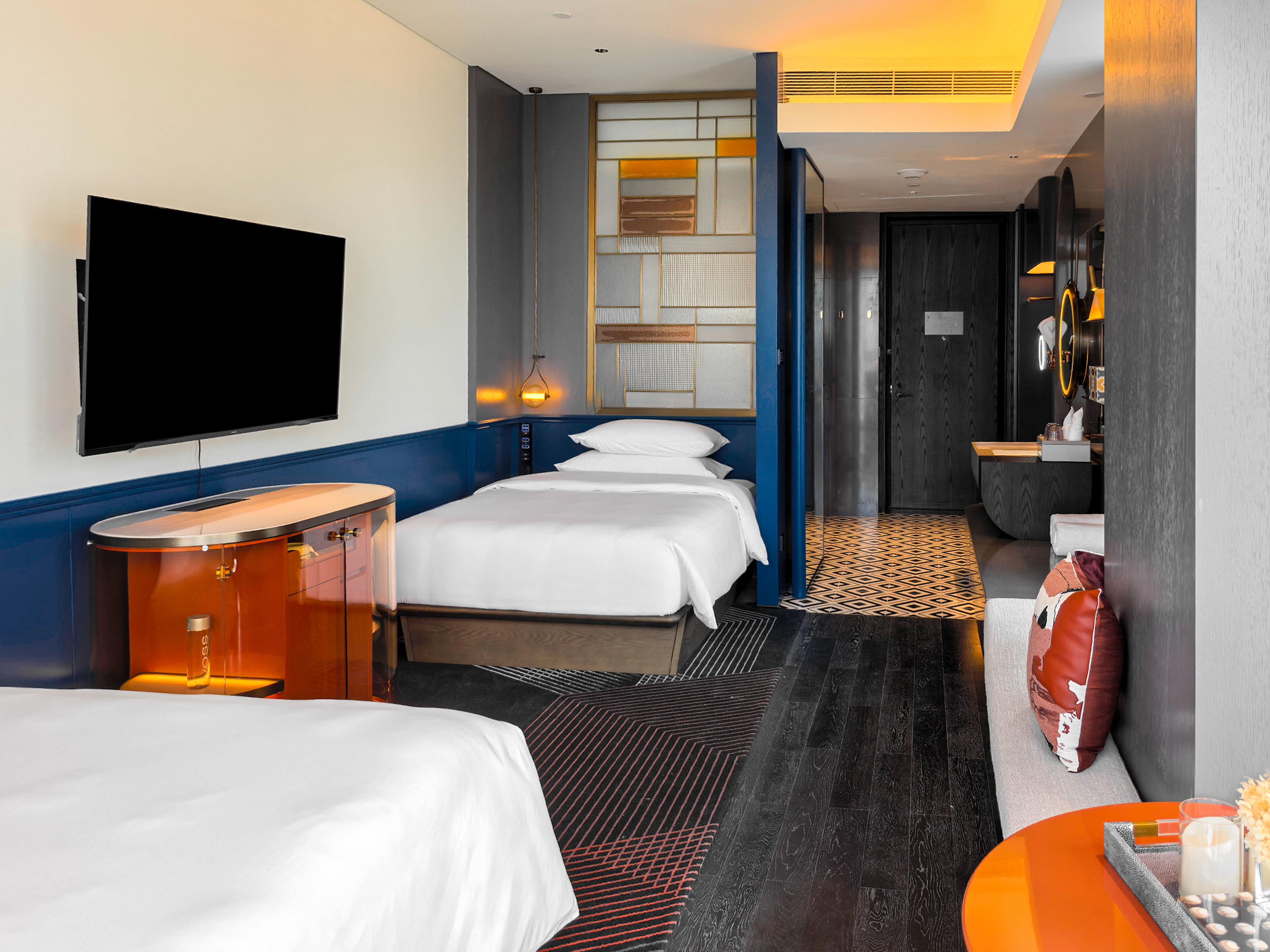 Double Two Double Beds