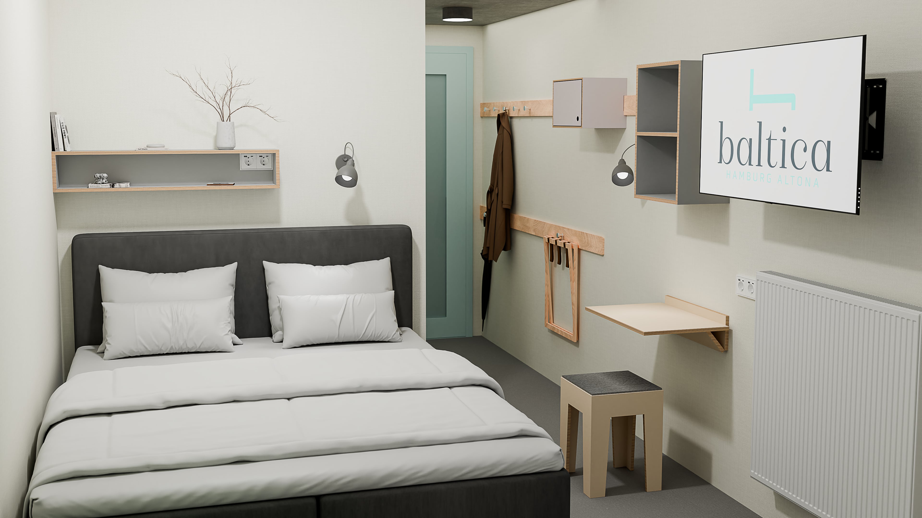 Double One Bedroom One Bathroom