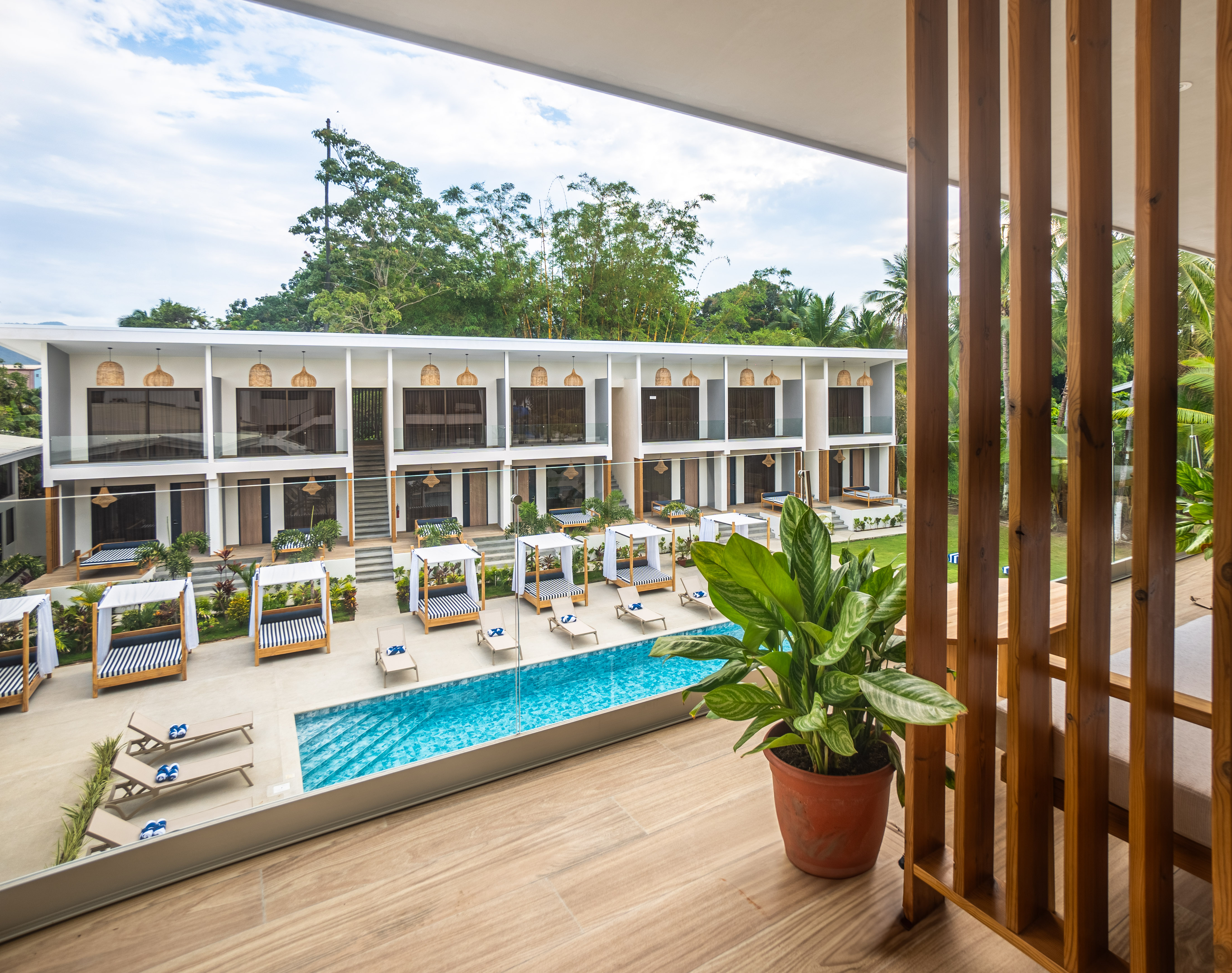 Double Pool View One Bedroom