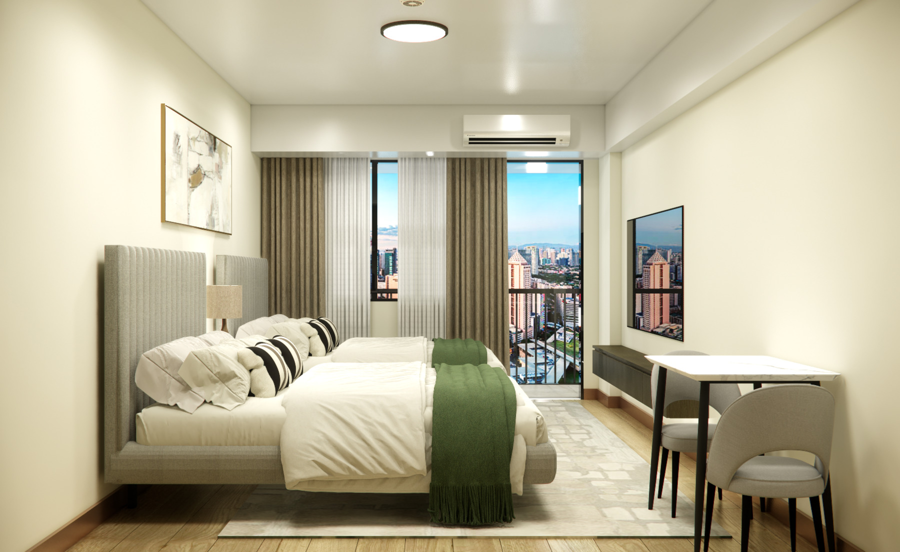 Quadruple Superior Queen Bed