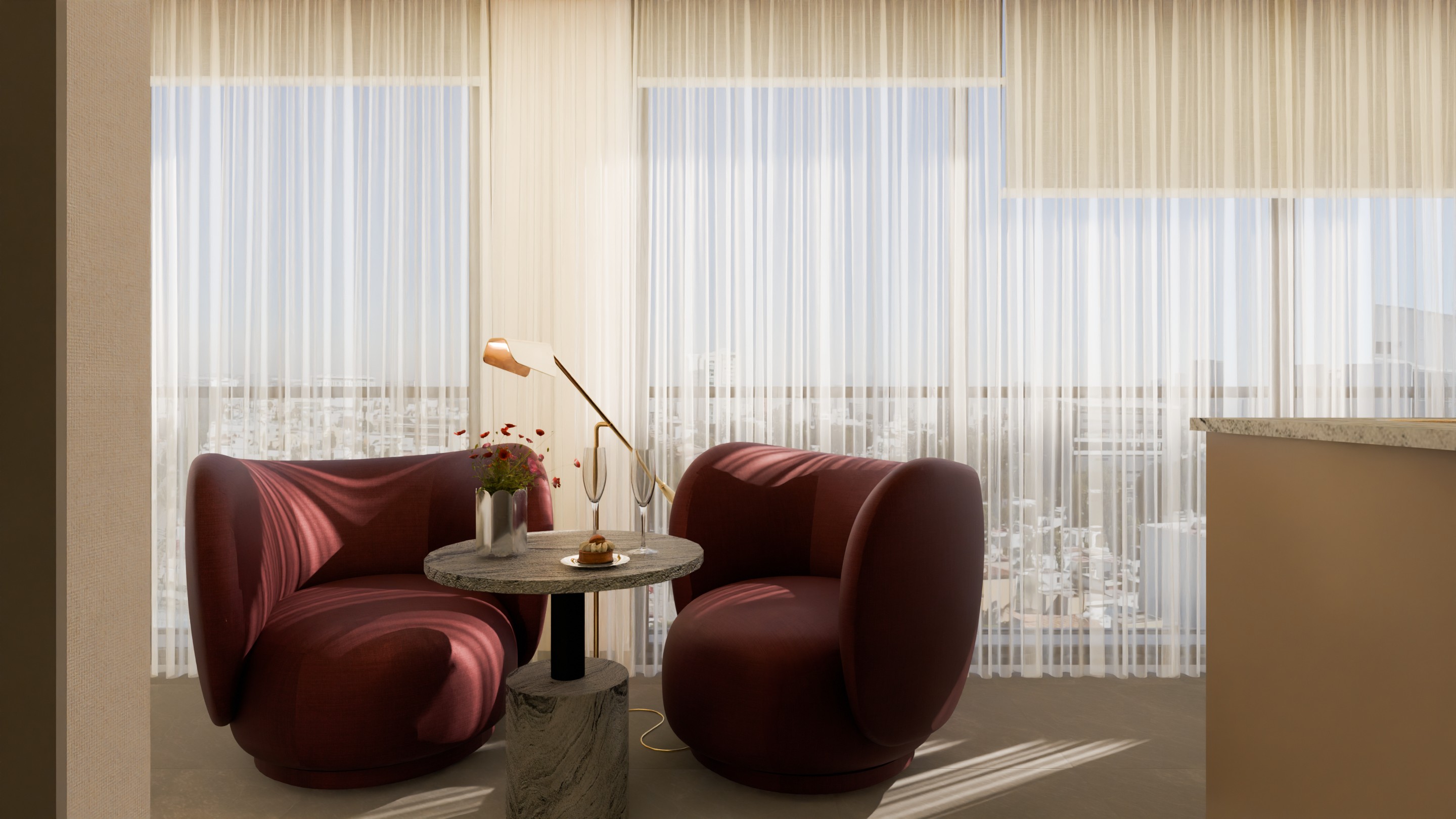 Suite with Balcony with Views