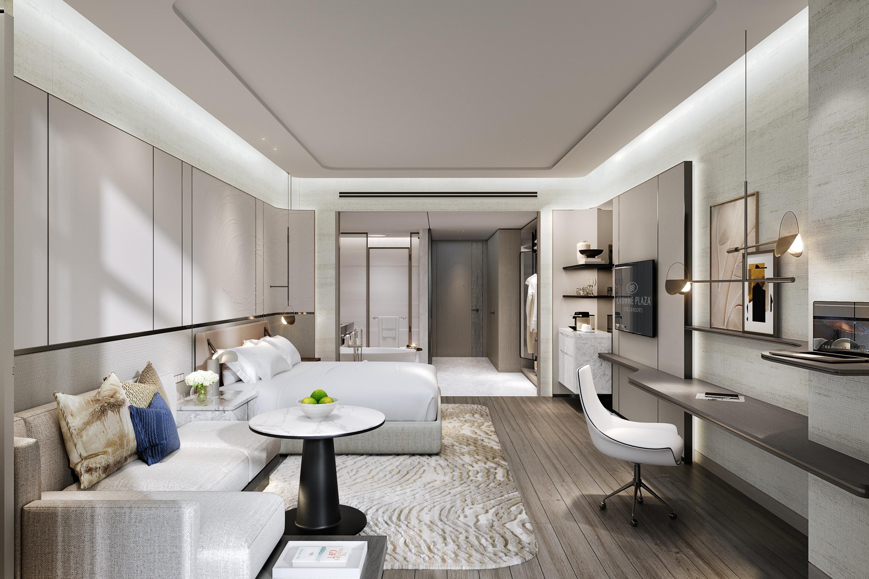 Double Two Double Beds with Views