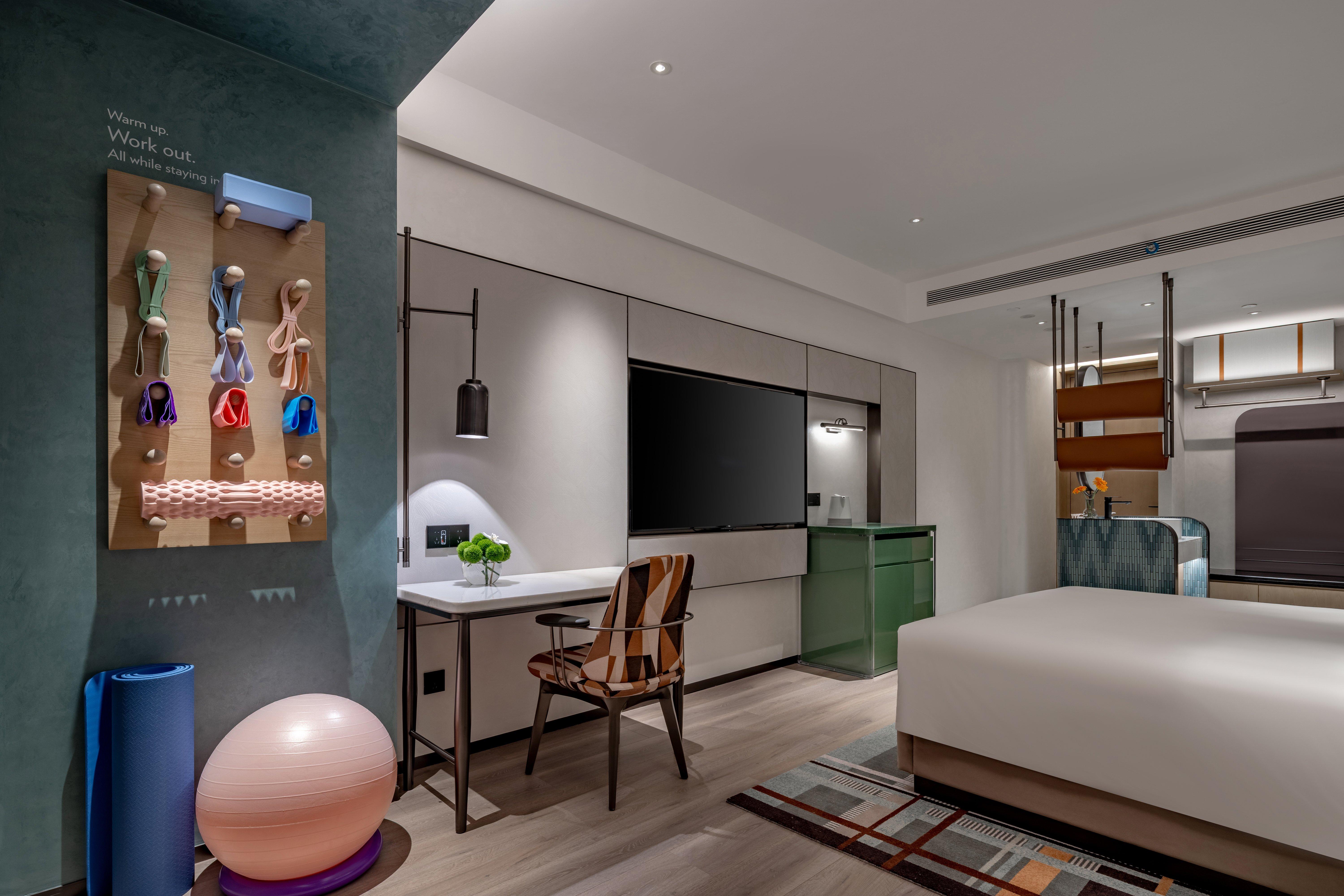 Double Two Double Beds with Views