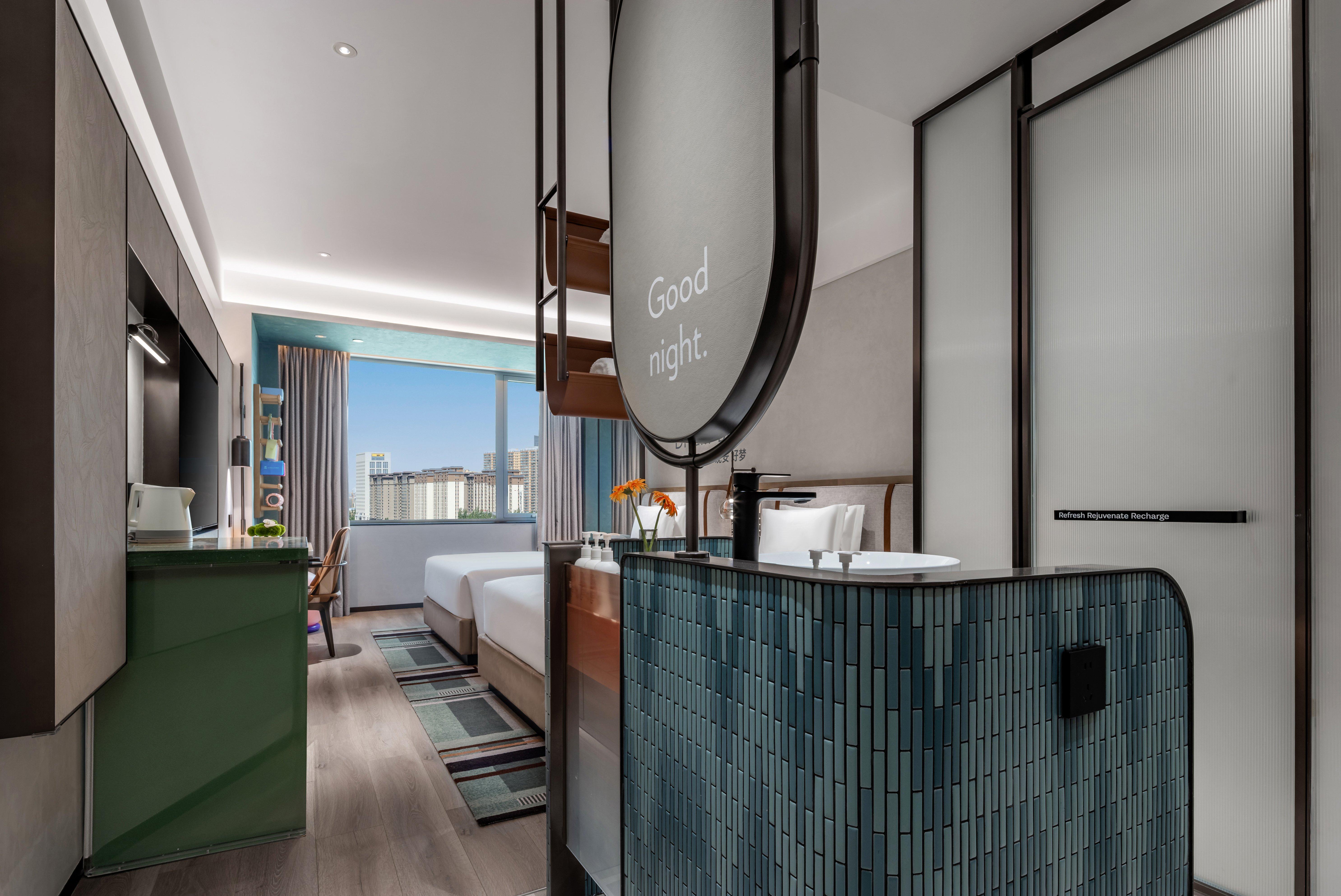 Double Two Double Beds with Views