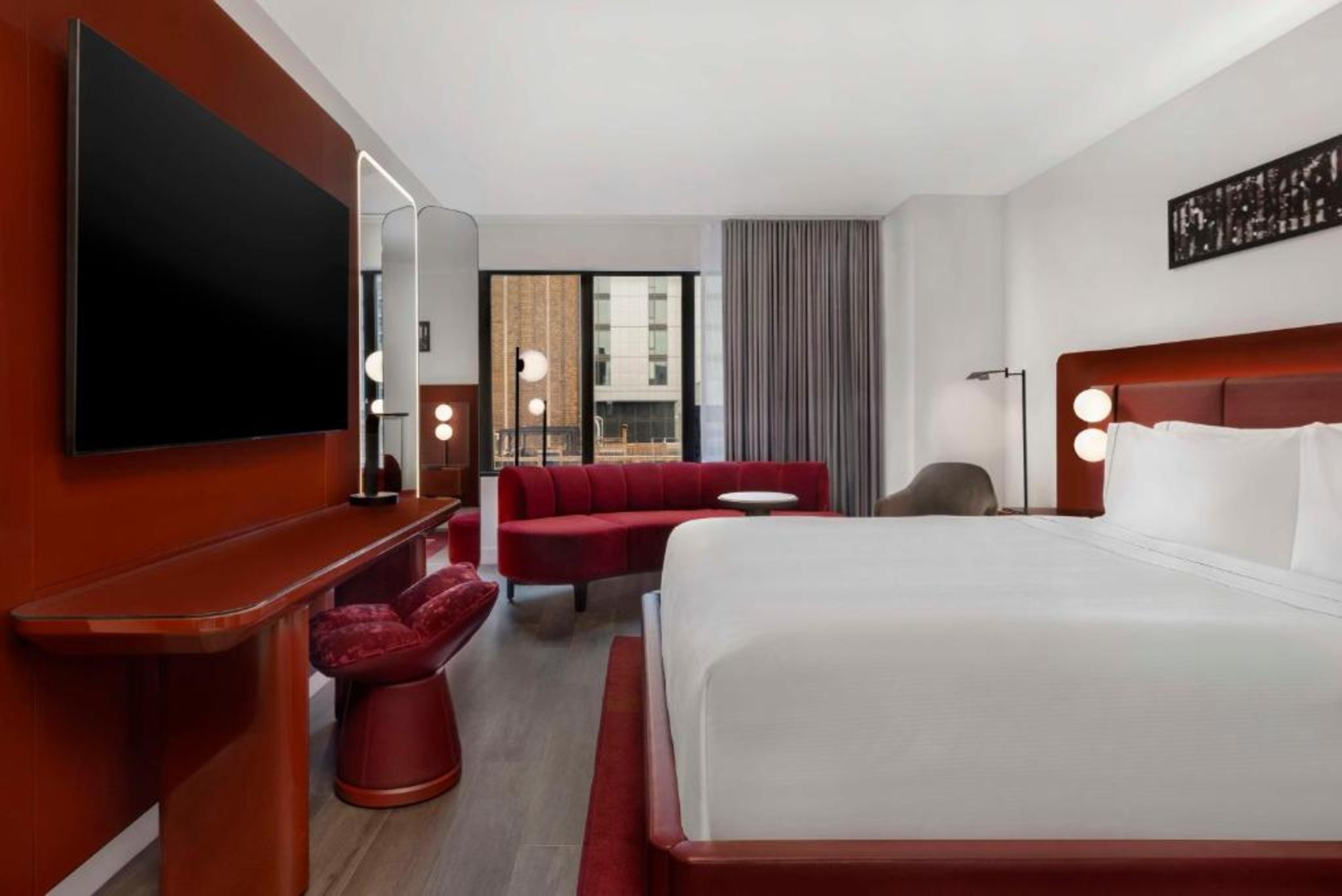 Double City View King Bed