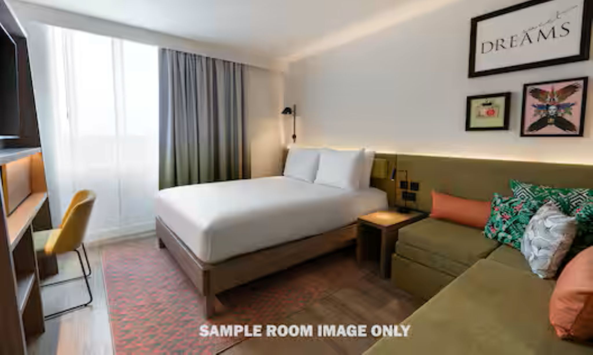 Double Queen Size Bed