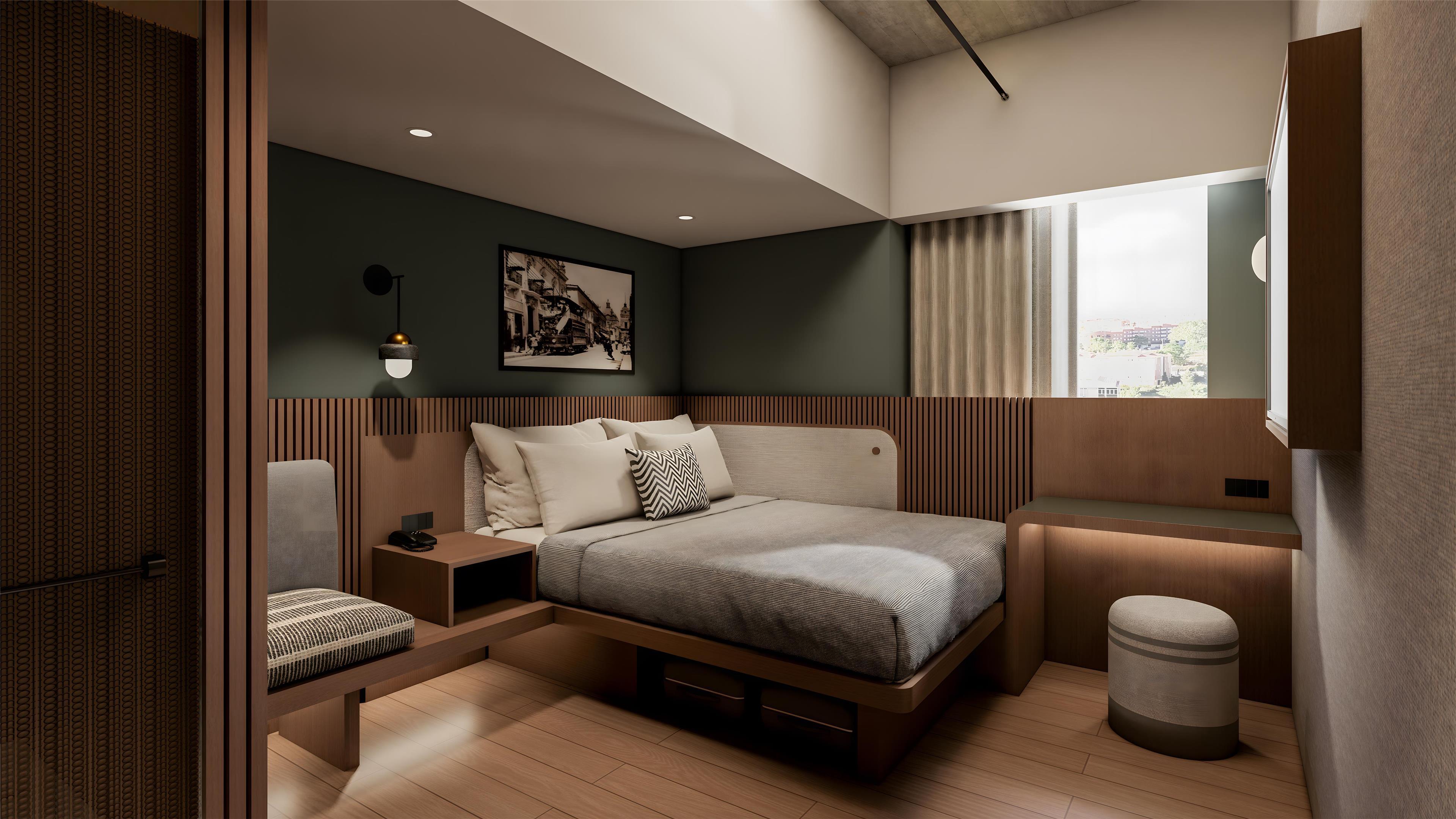Double Queen Size Bed