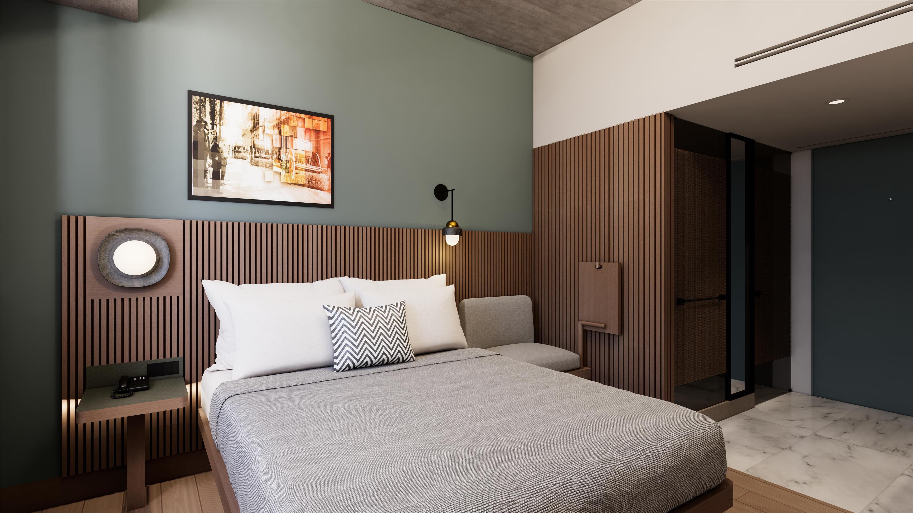 Double Queen Size Bed