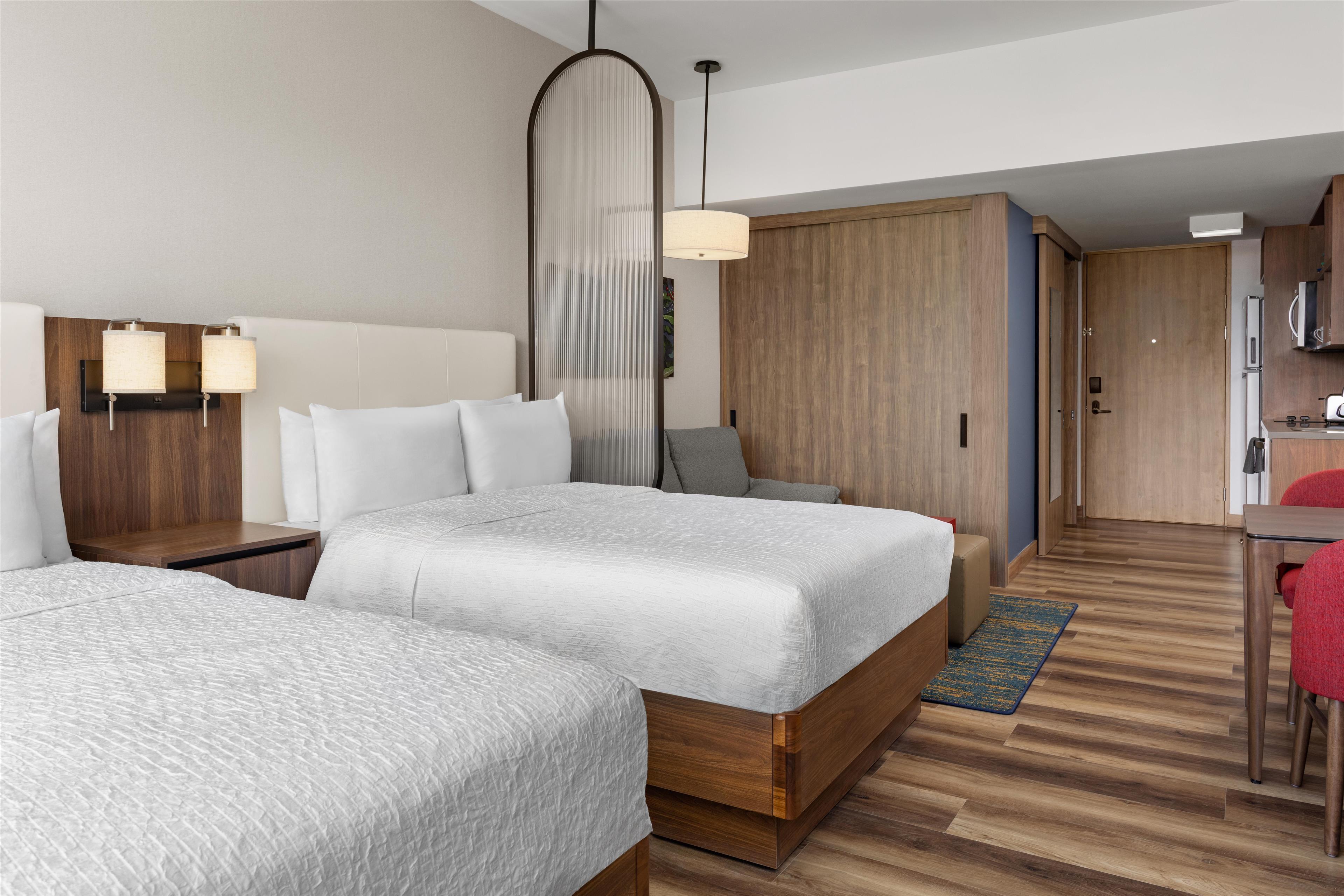 Studio Two Double Beds