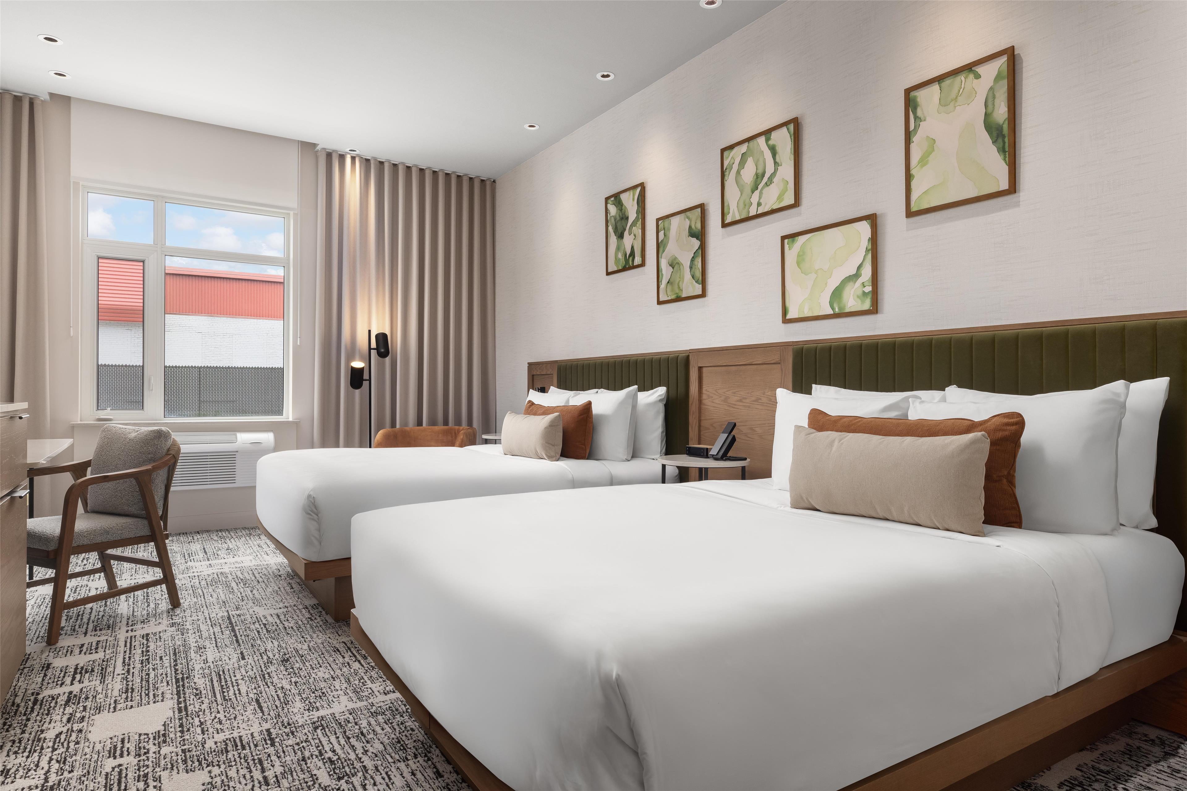 Double Two Queen Beds