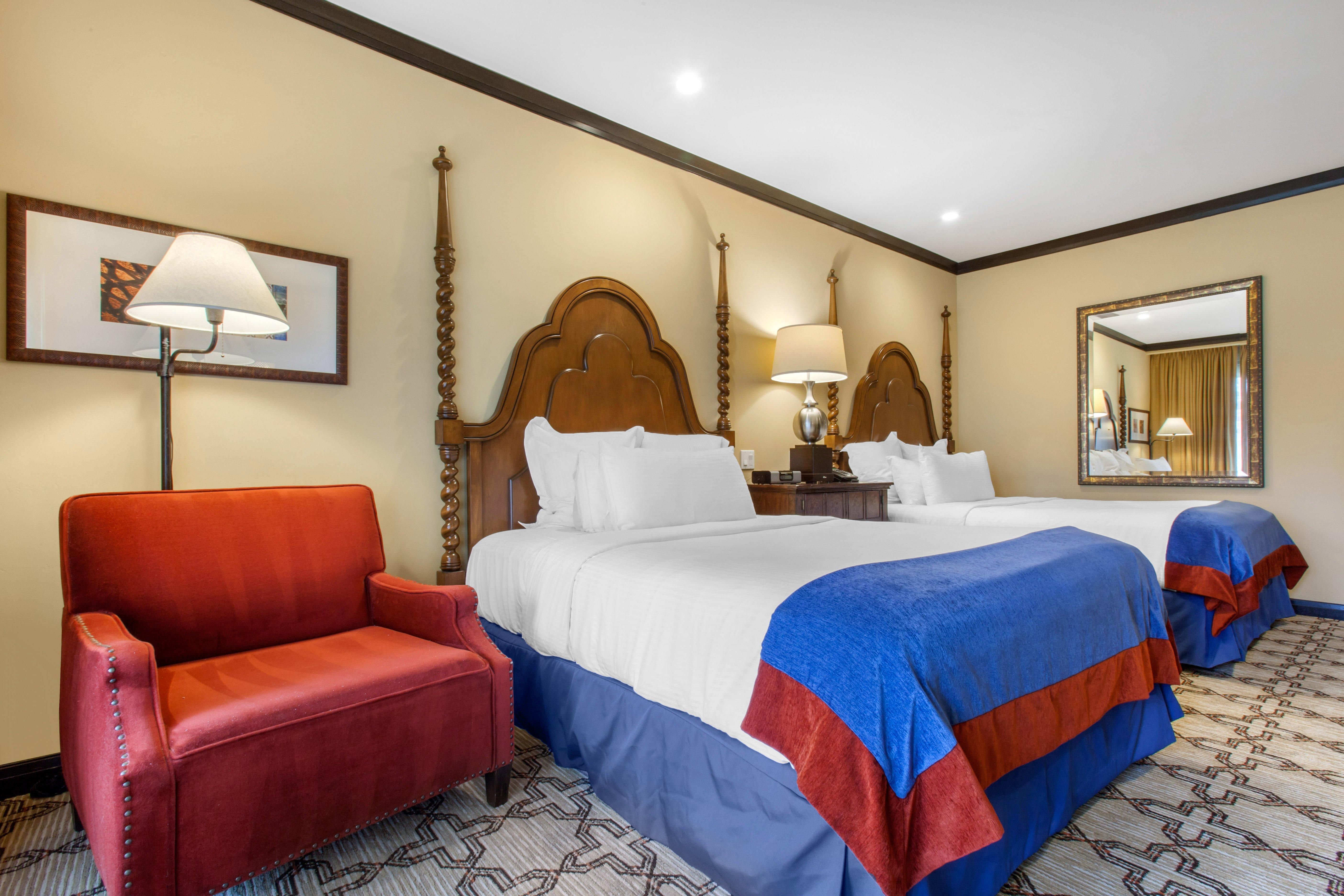 Double Two Queen Beds