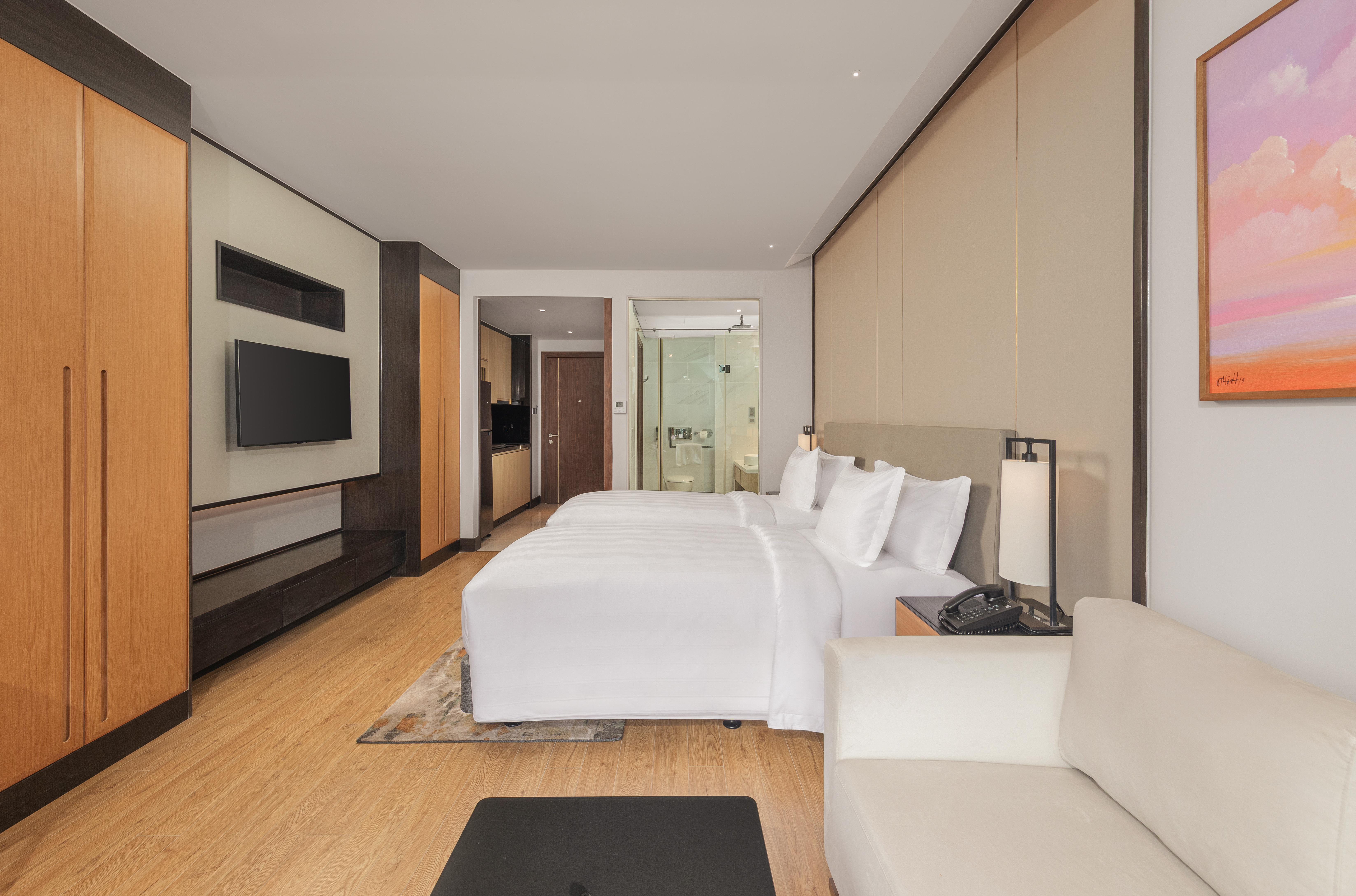 Studio City View Two Beds