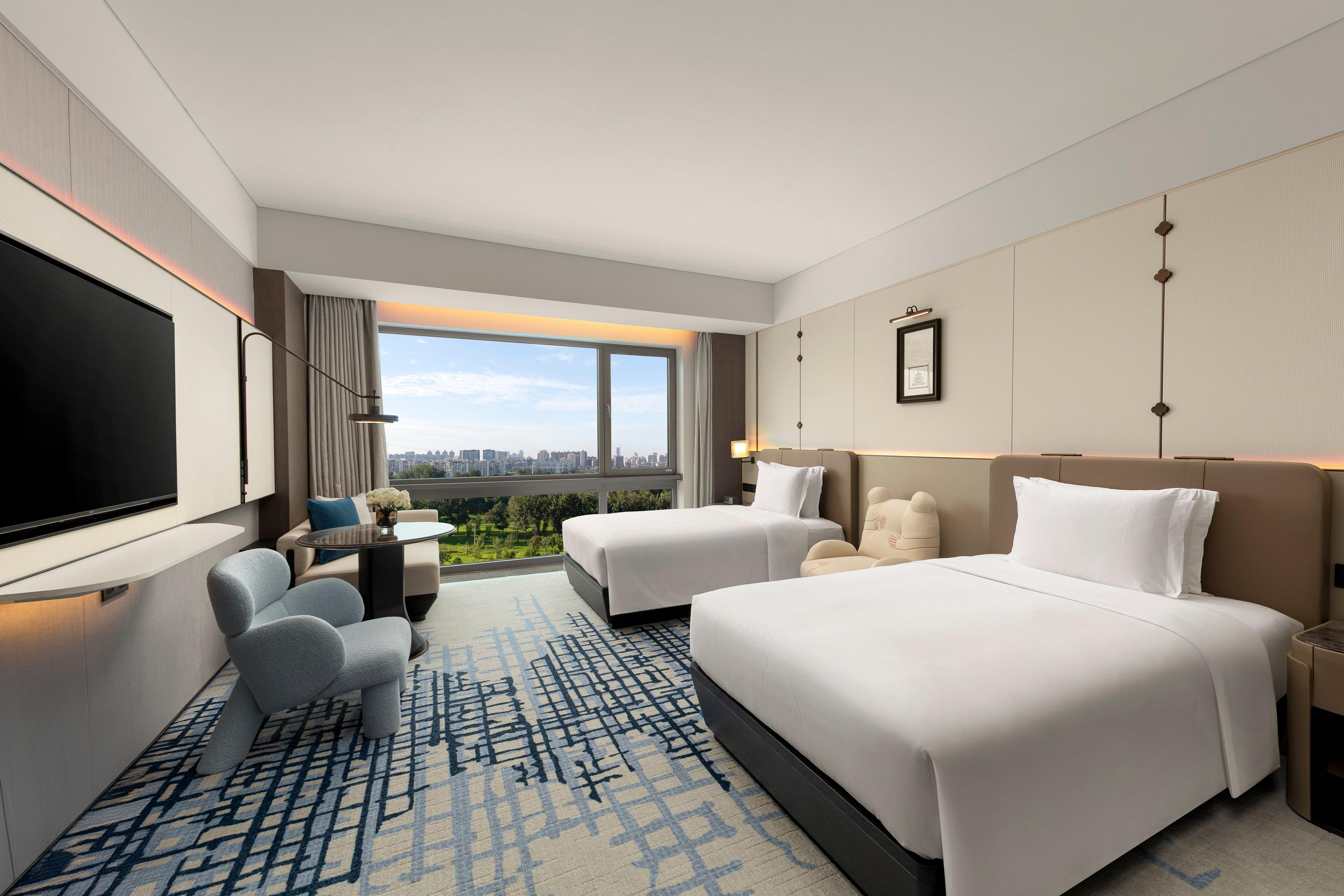 Double Two Double Beds