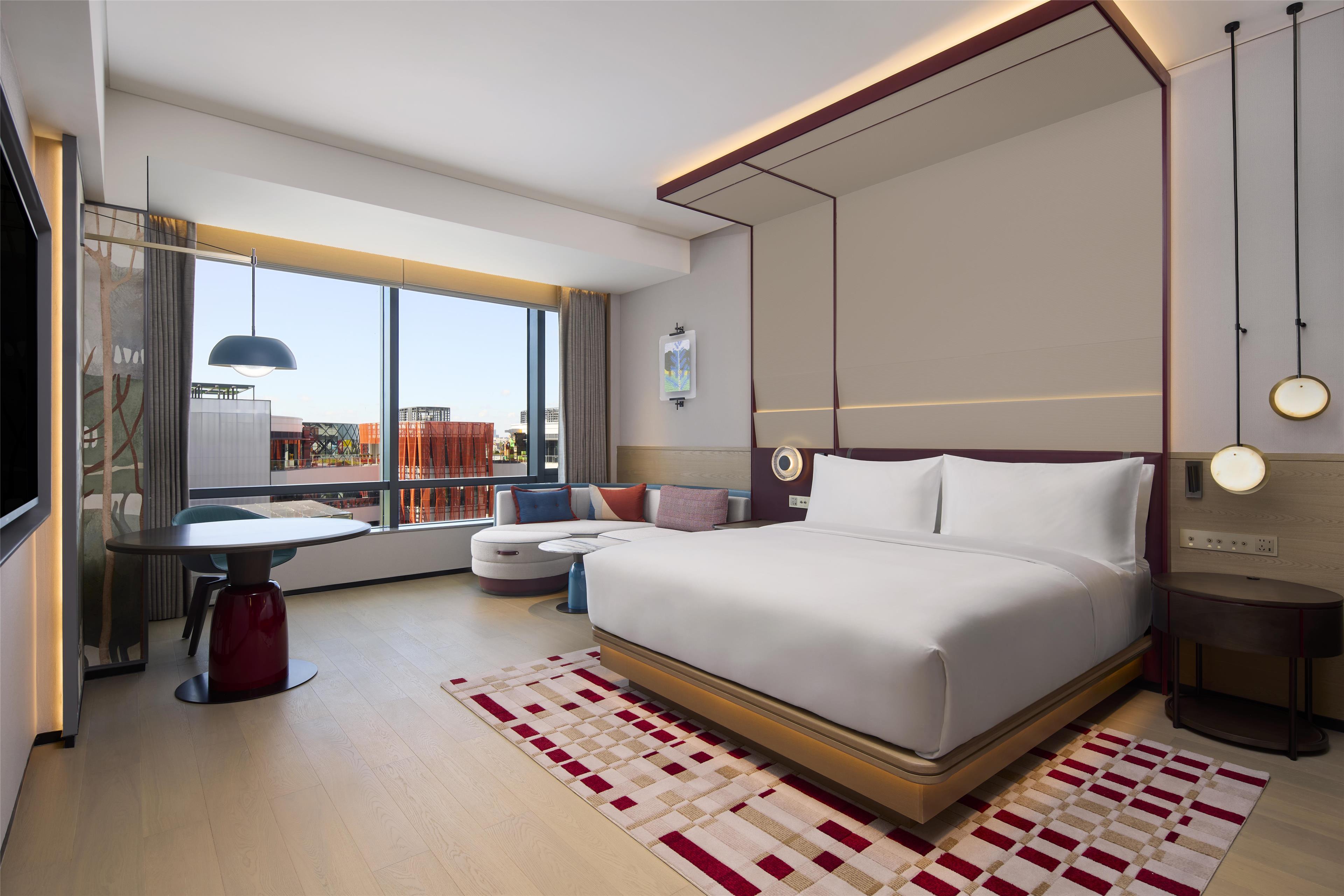 Double Guest Room King Bed