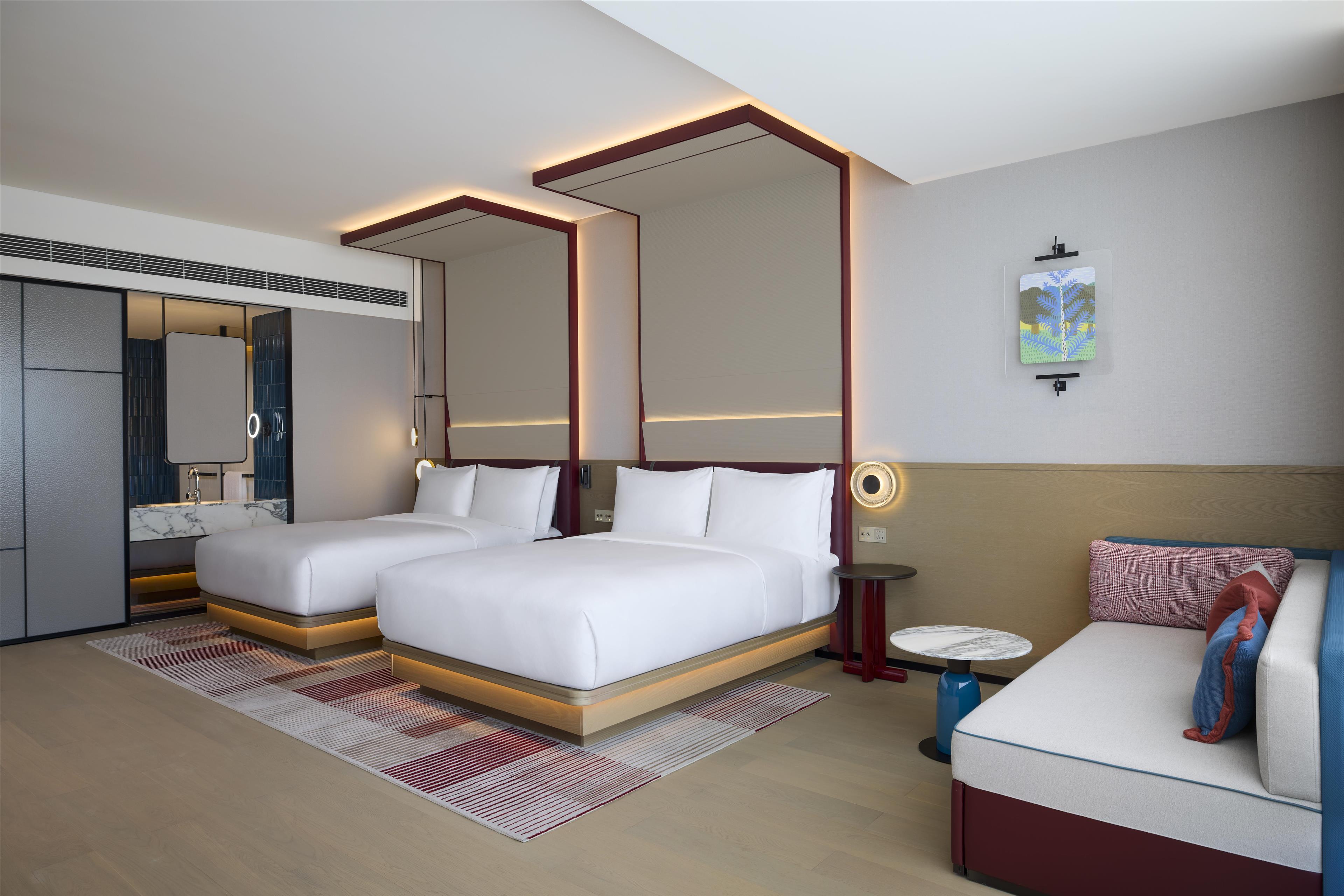 Double Deluxe Two Double Beds