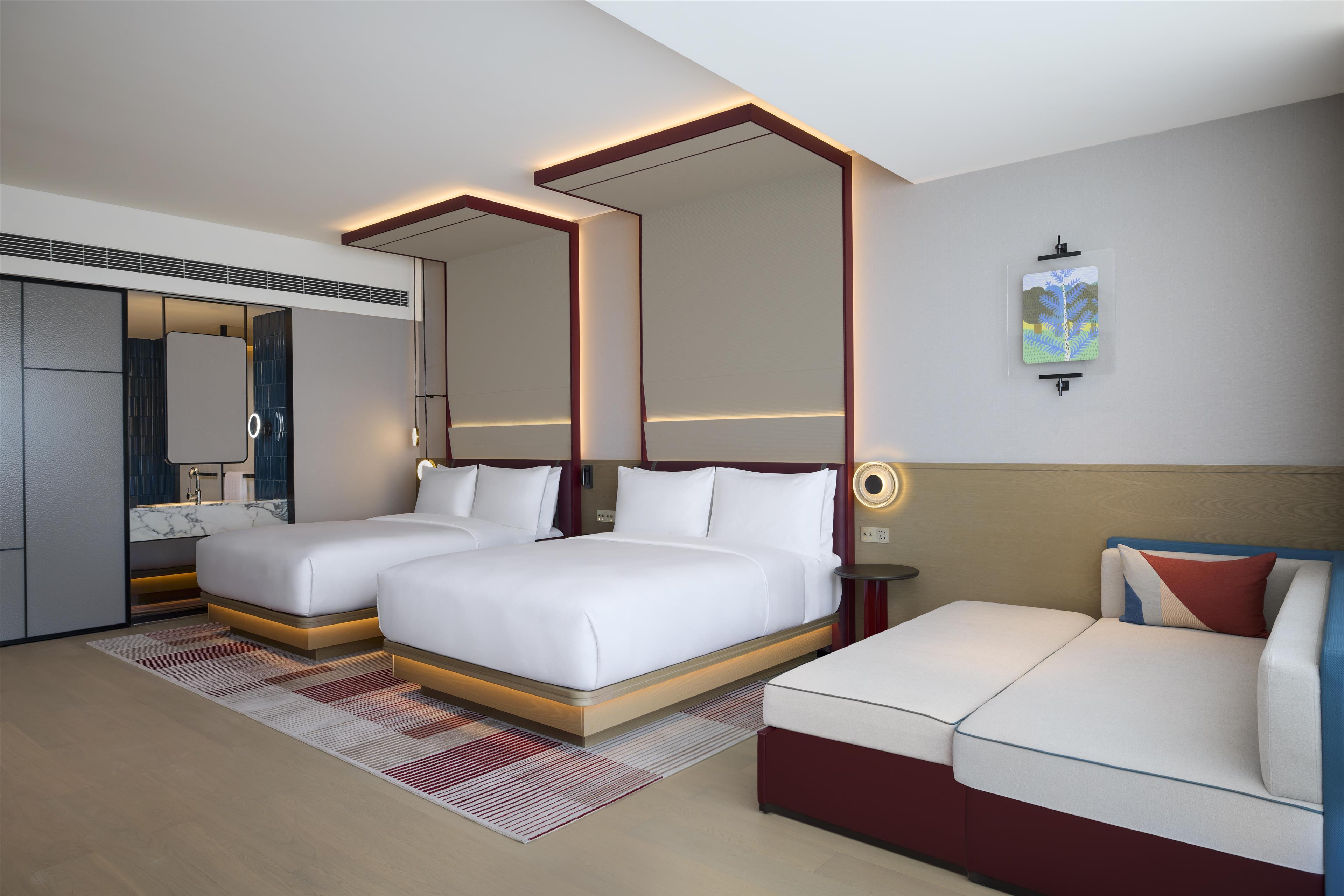 Double Deluxe Two Double Beds