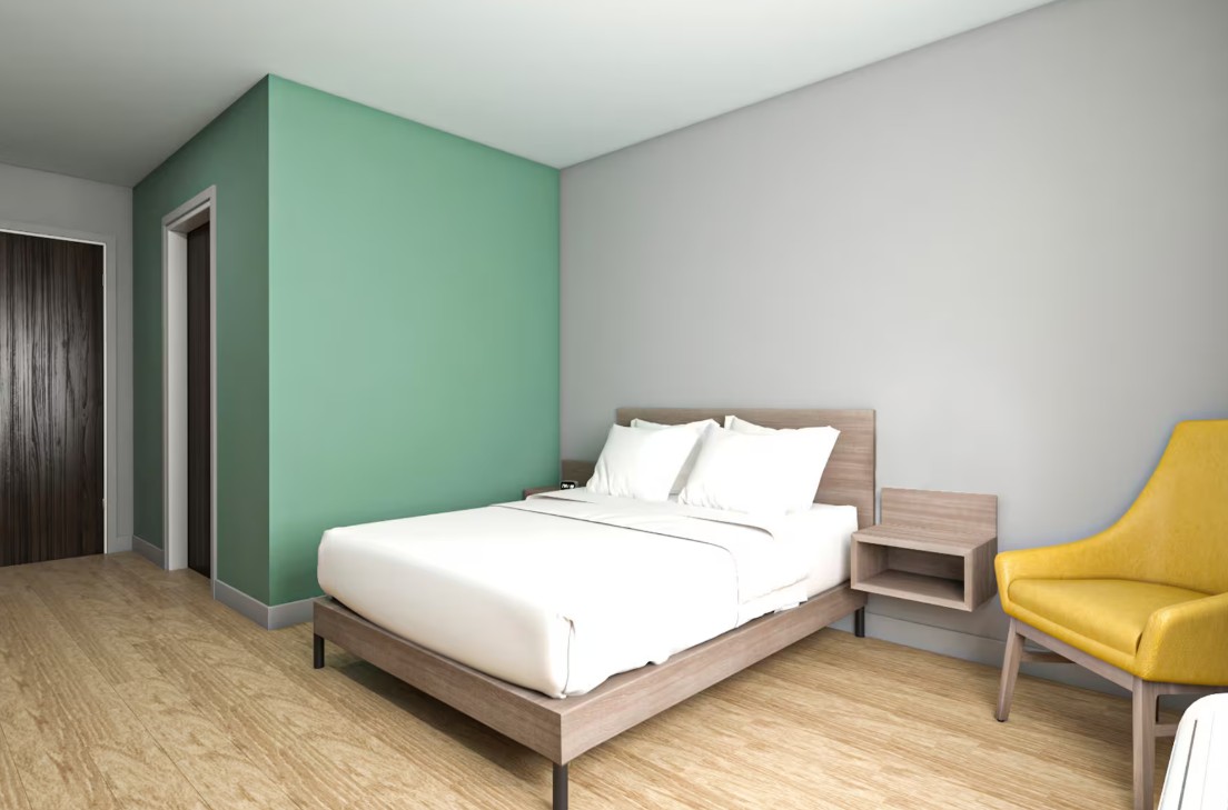 Double Accessible-queen Size Bed