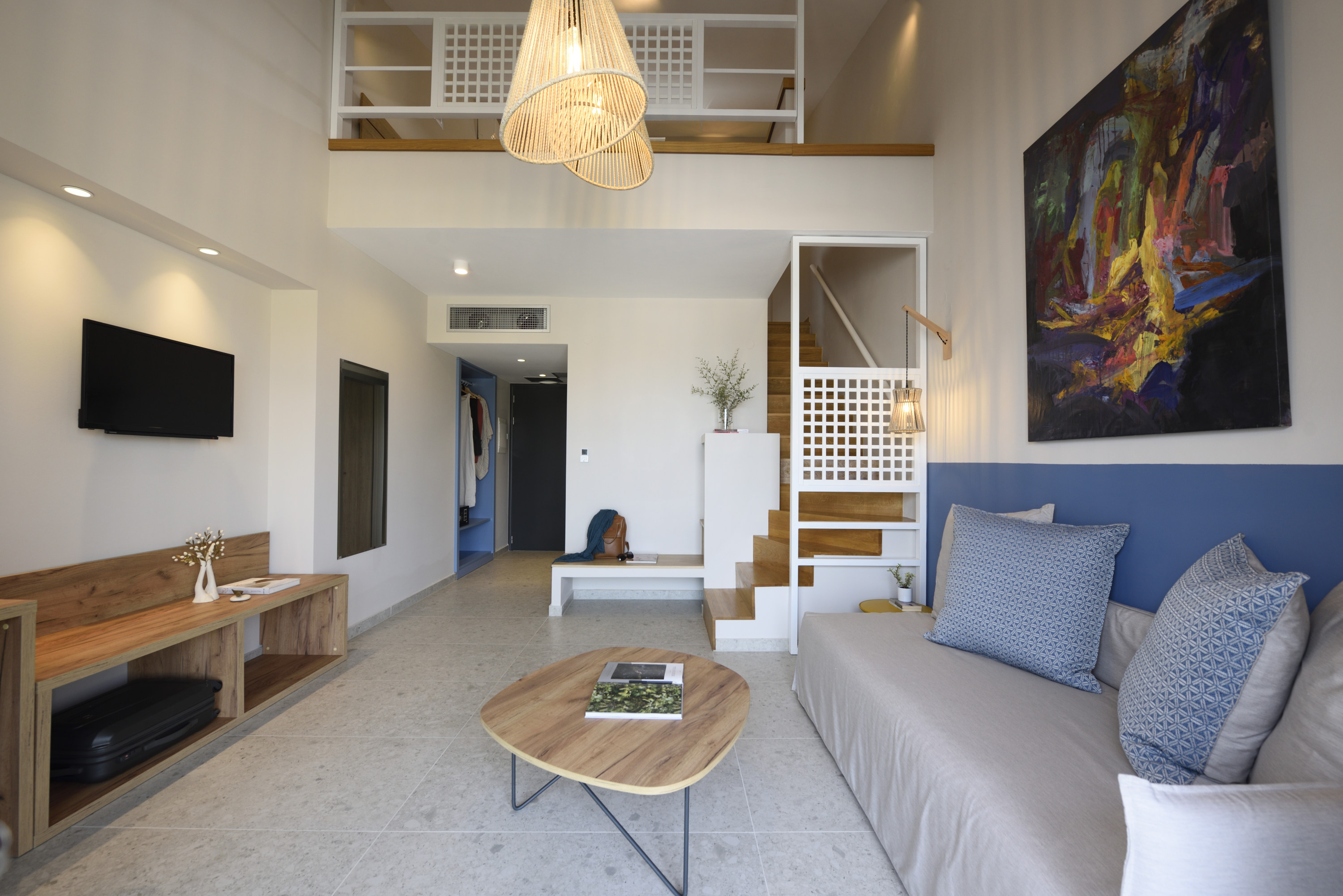 Quadruple with Balcony