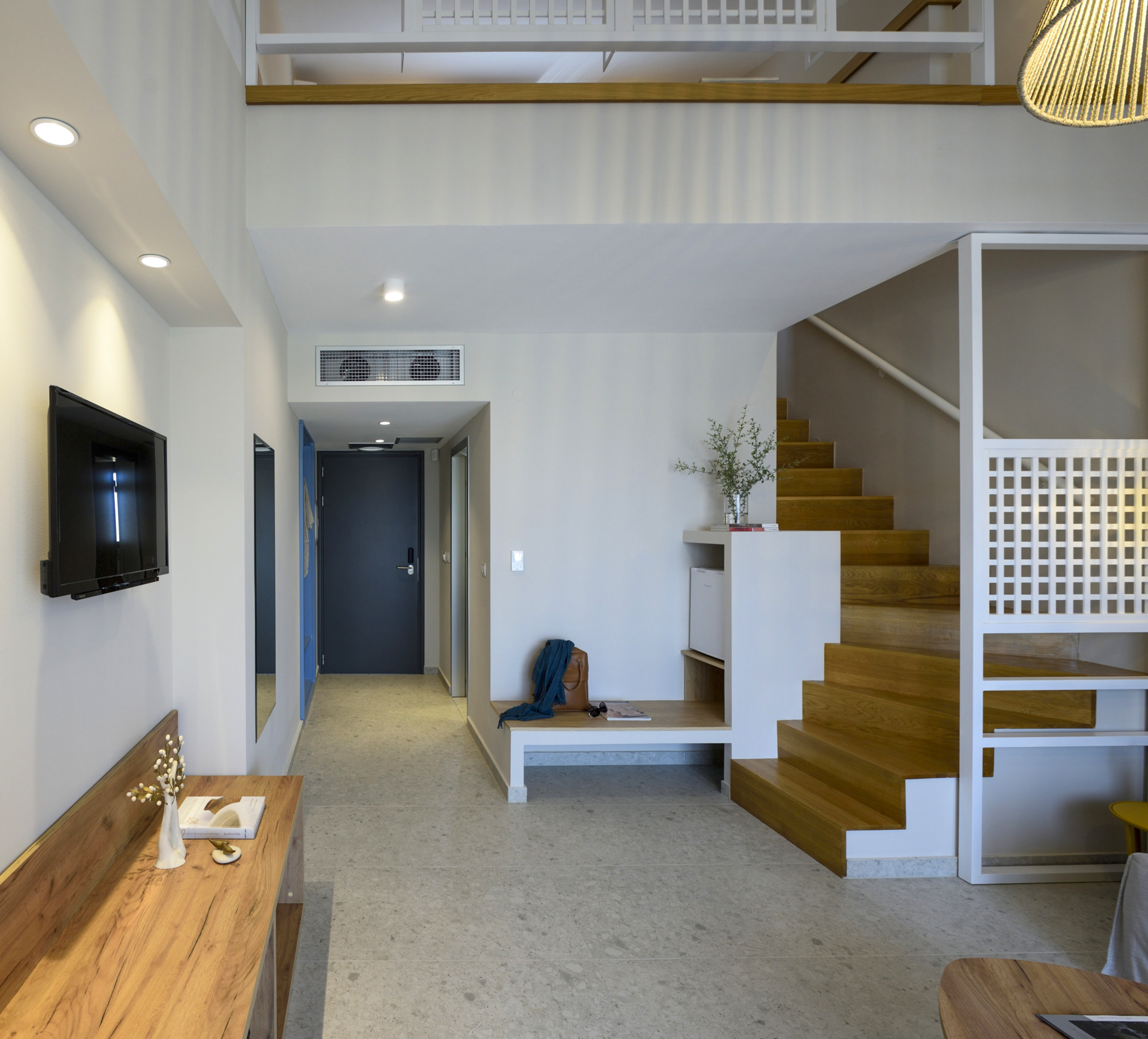 Quadruple with Balcony