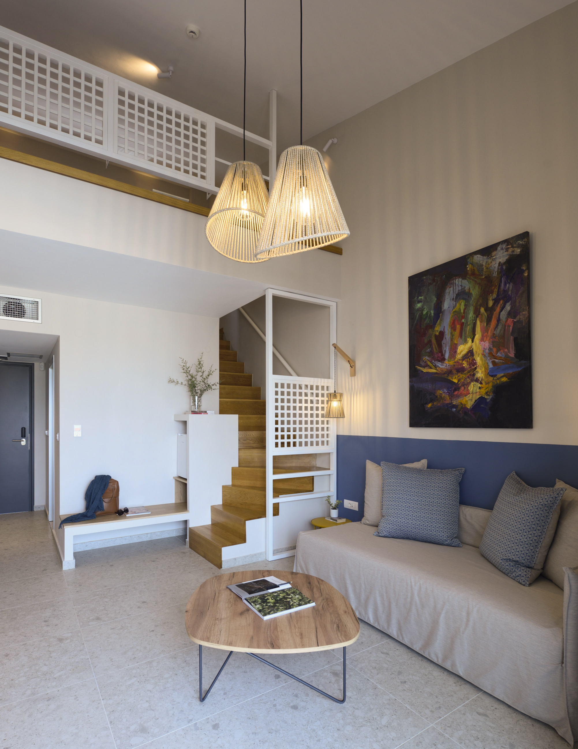 Quadruple with Balcony