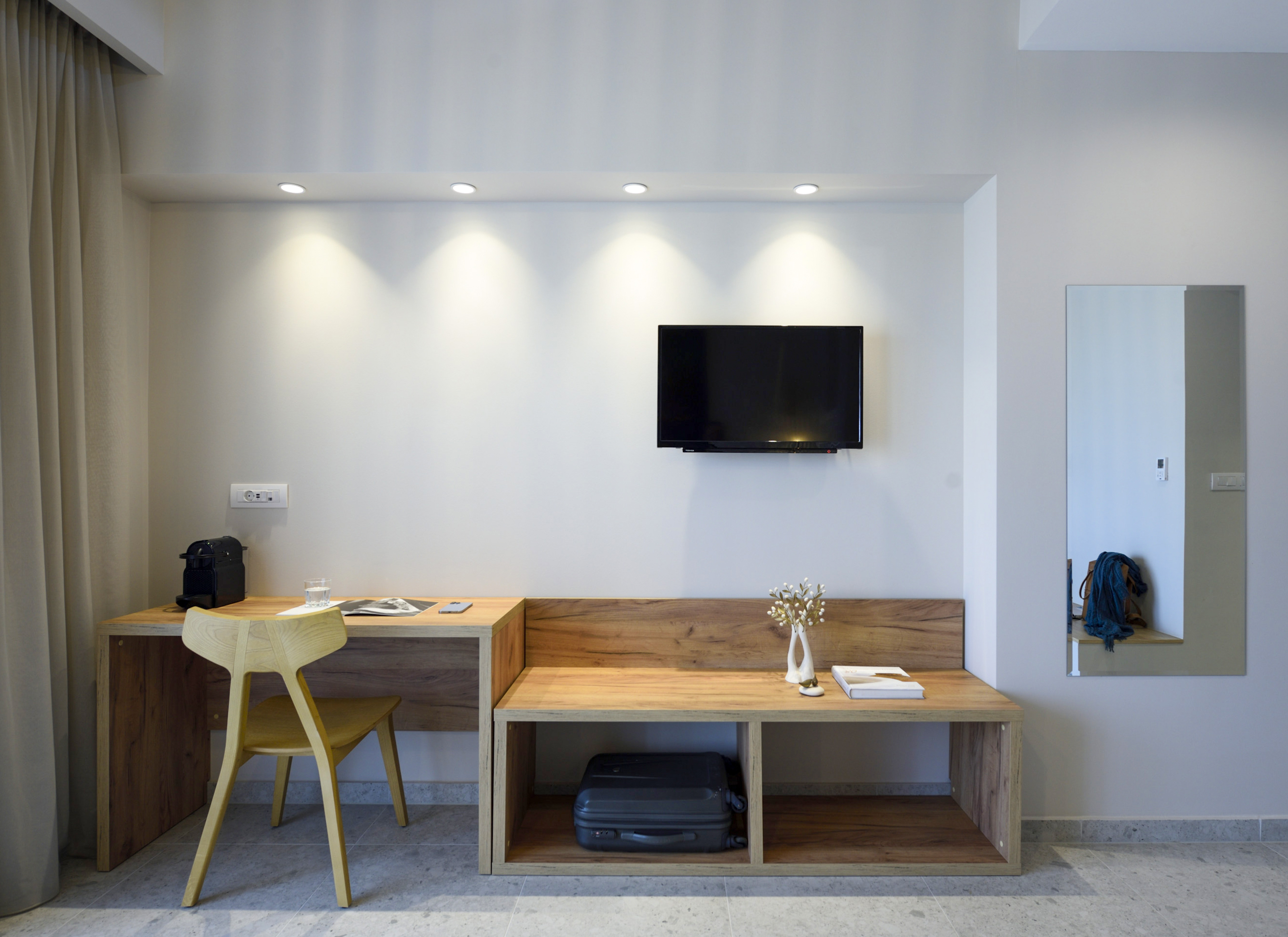 Quadruple with Balcony